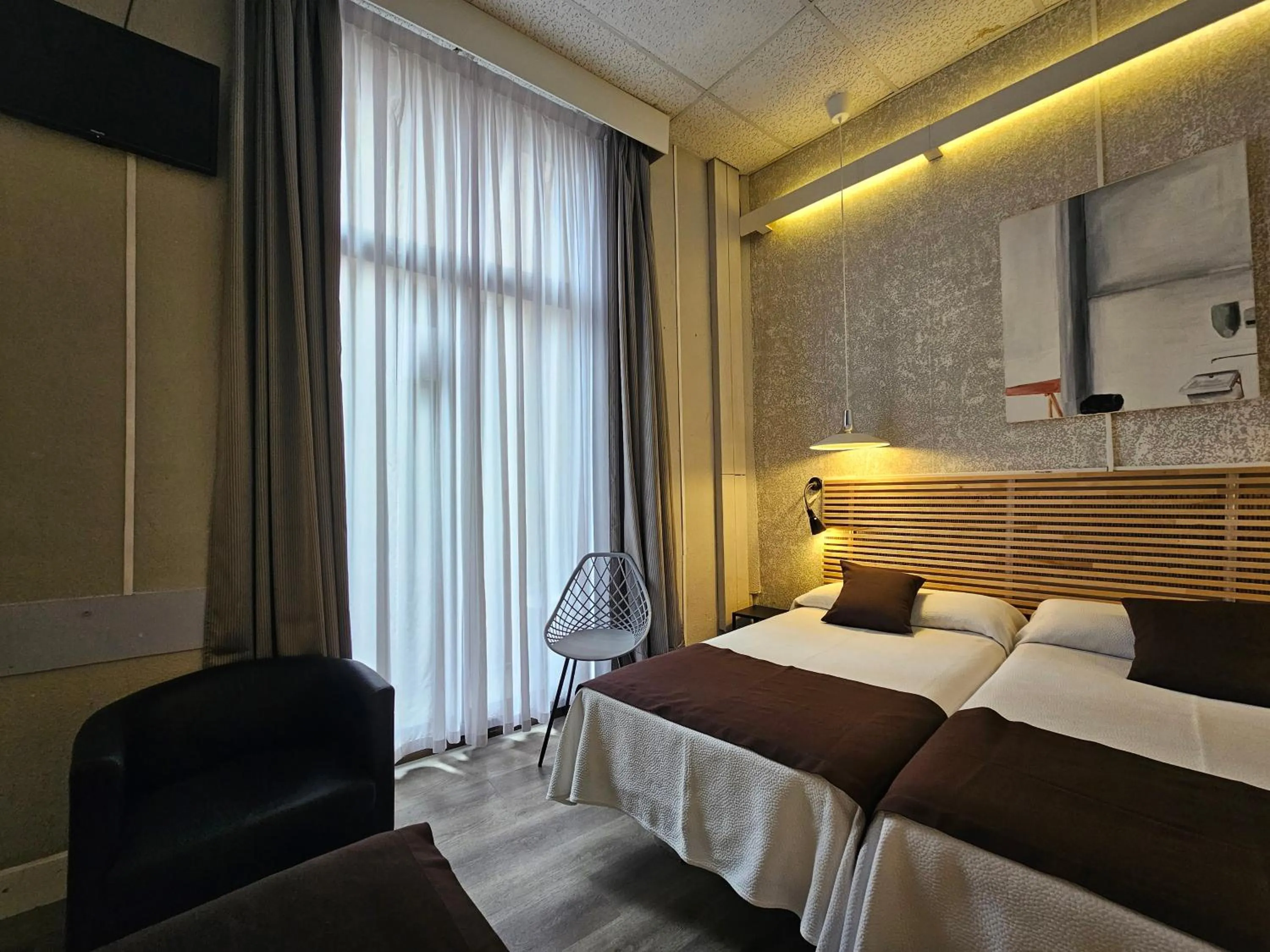 Bed in Hotel Palermo