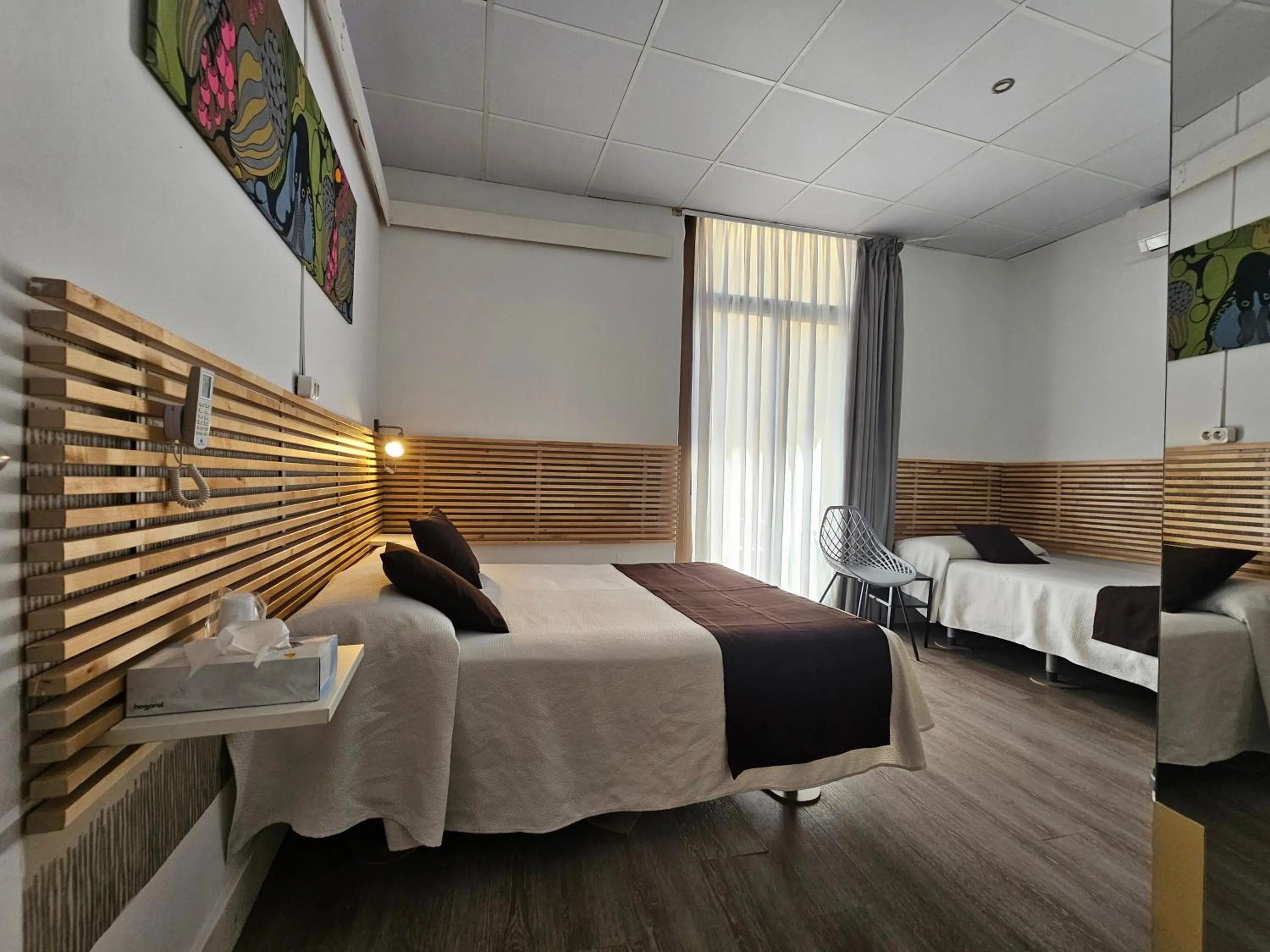 Bed in Hotel Palermo