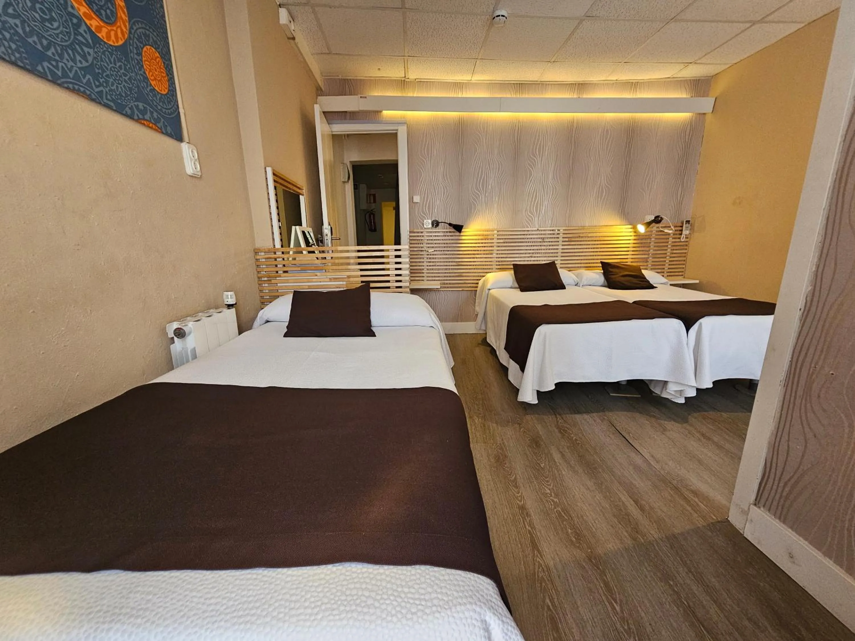 Bed in Hotel Palermo