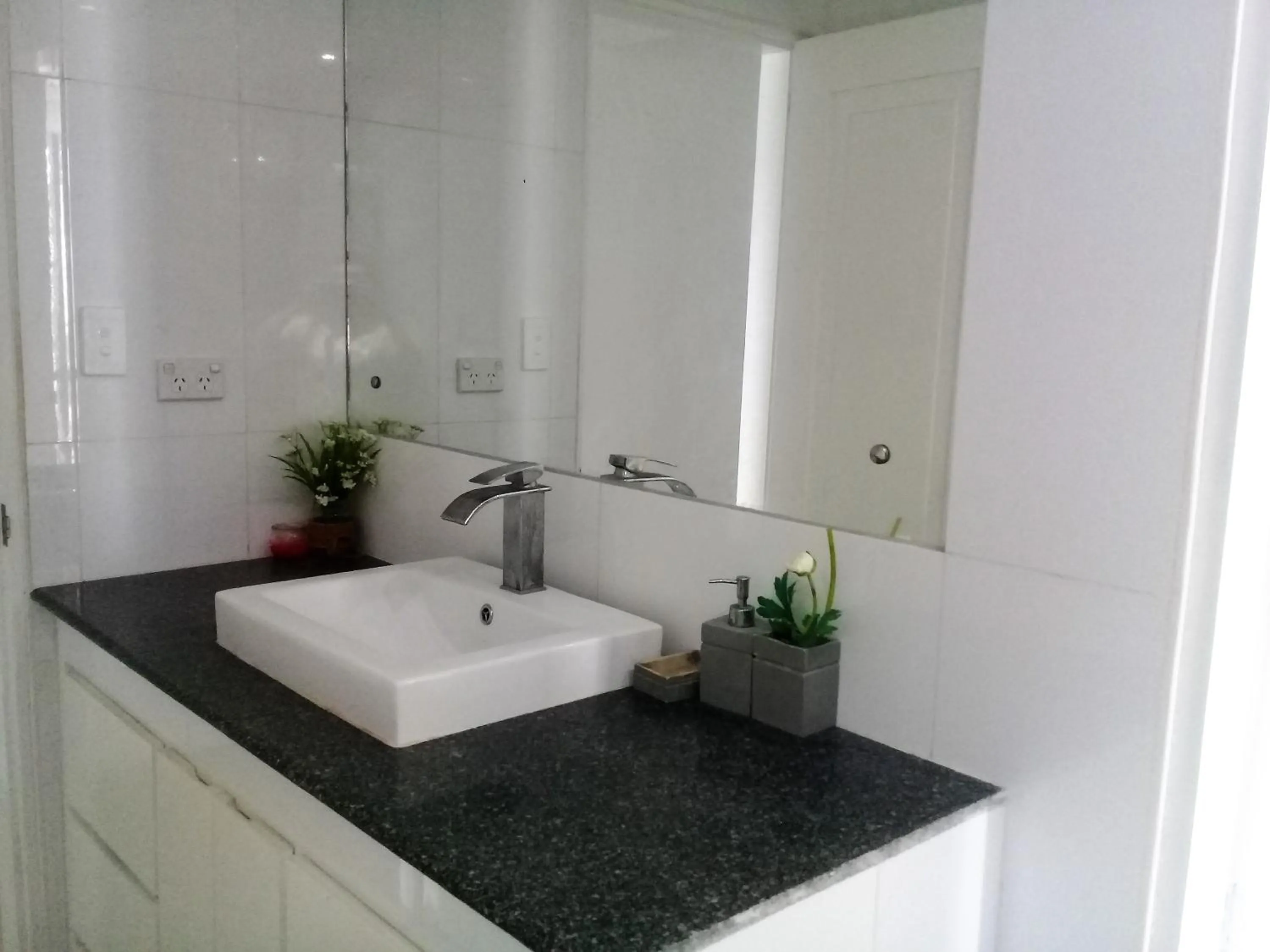 Bathroom in Sergi's Resort and Hotel