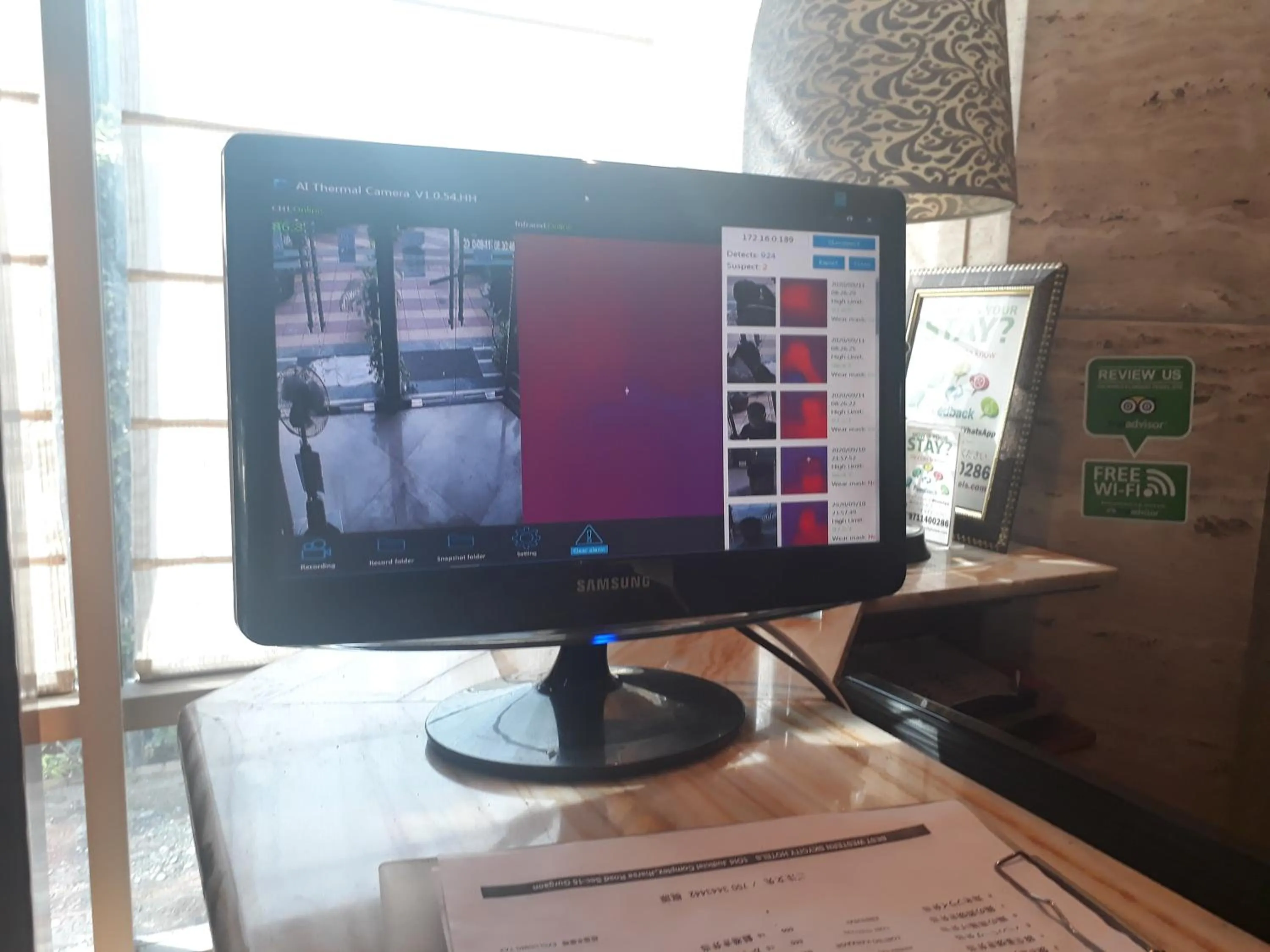 Lobby or reception in SkyCity Hotel Gurgaon