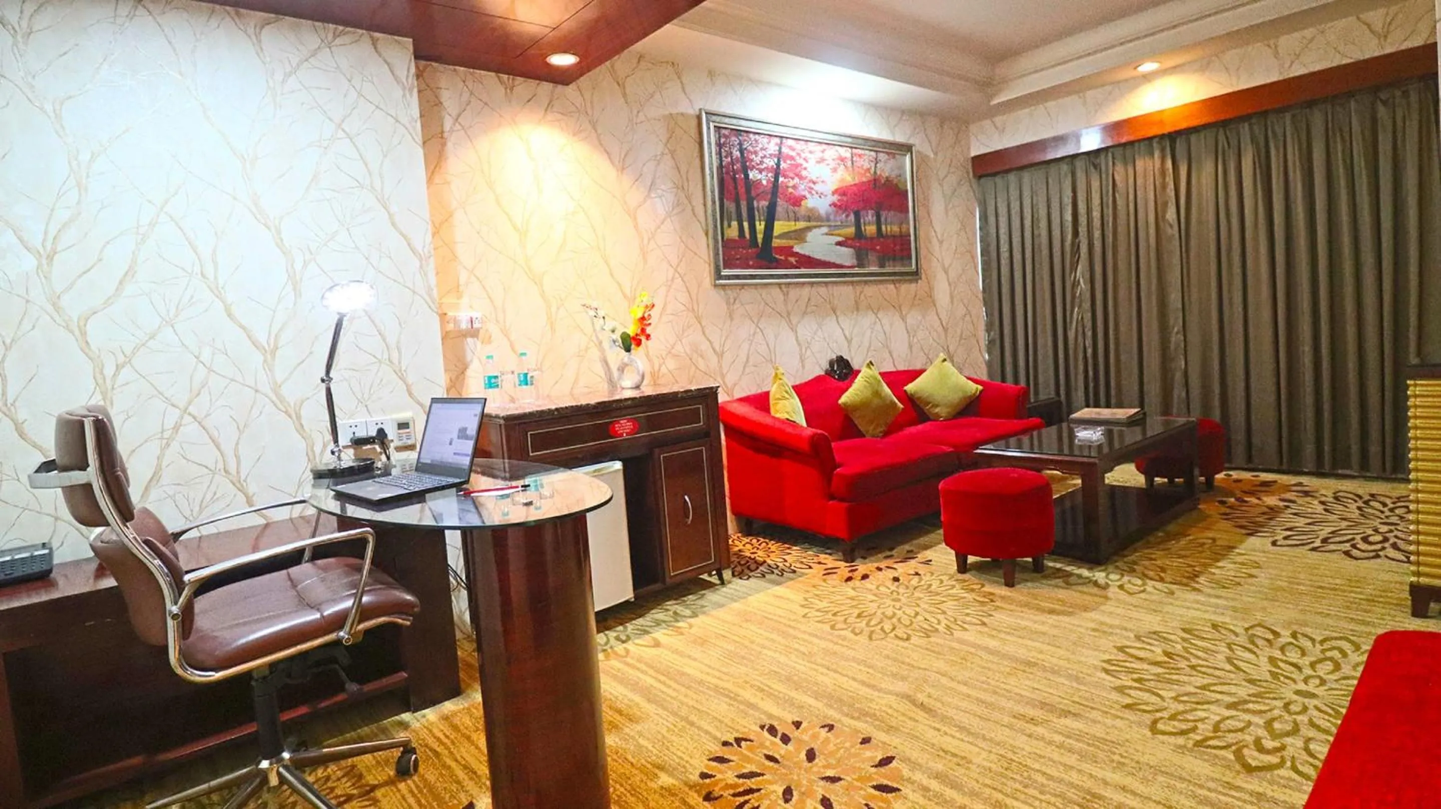 Seating area in SkyCity Hotel Gurgaon