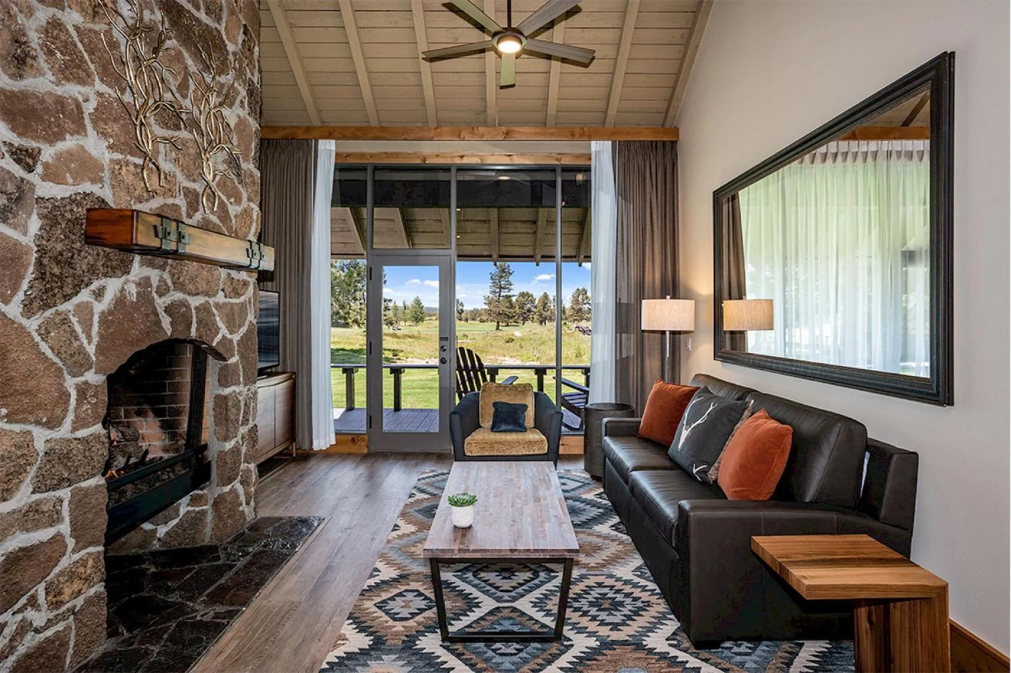 Living room in Sunriver Resort