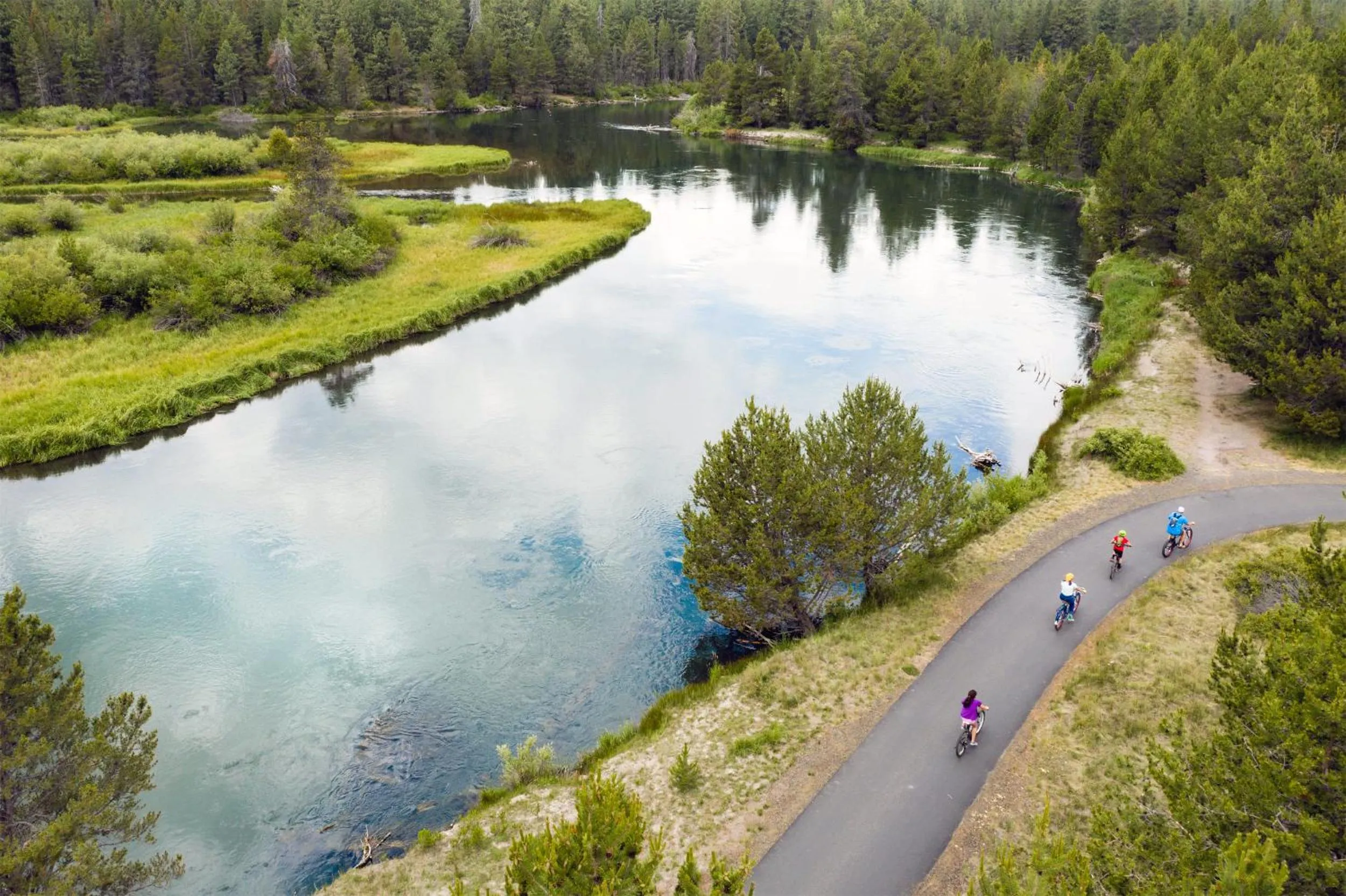 Natural landscape in Sunriver Resort