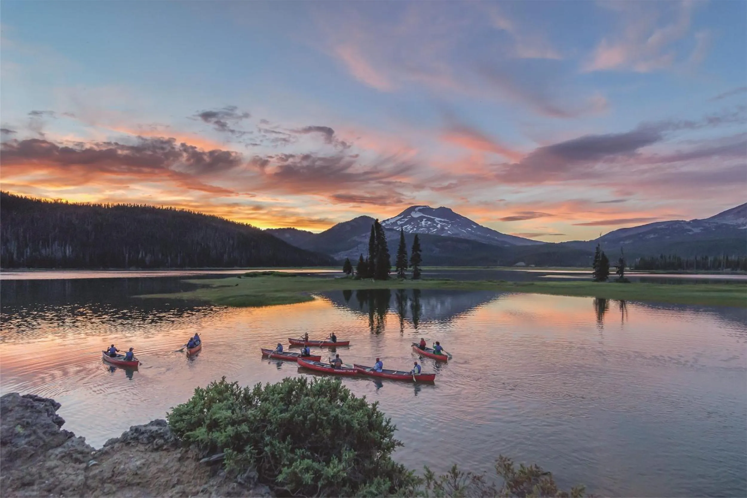 Natural landscape in Sunriver Resort