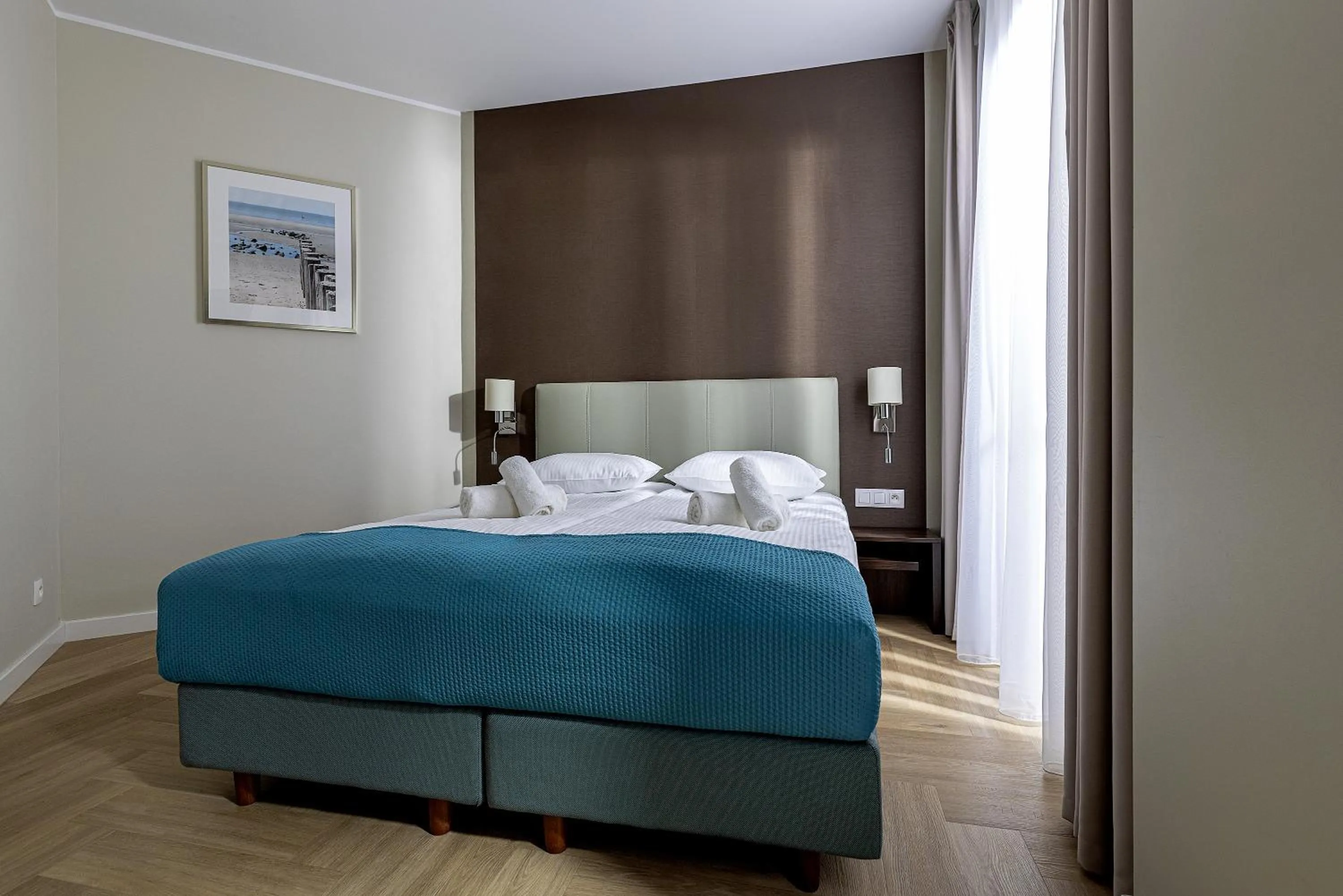 Bed in Hotel Meridian