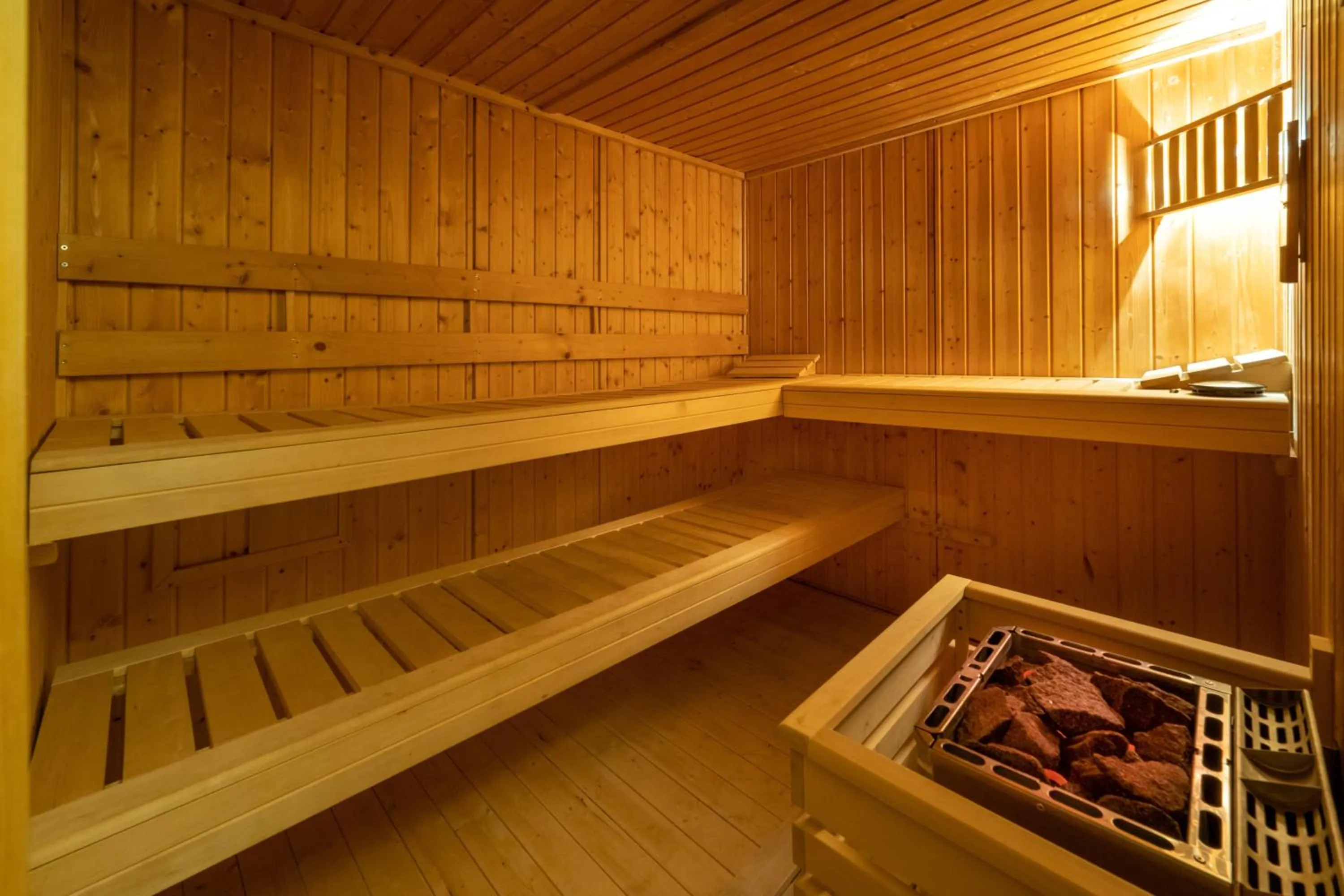 Sauna in Hotel Bellwald