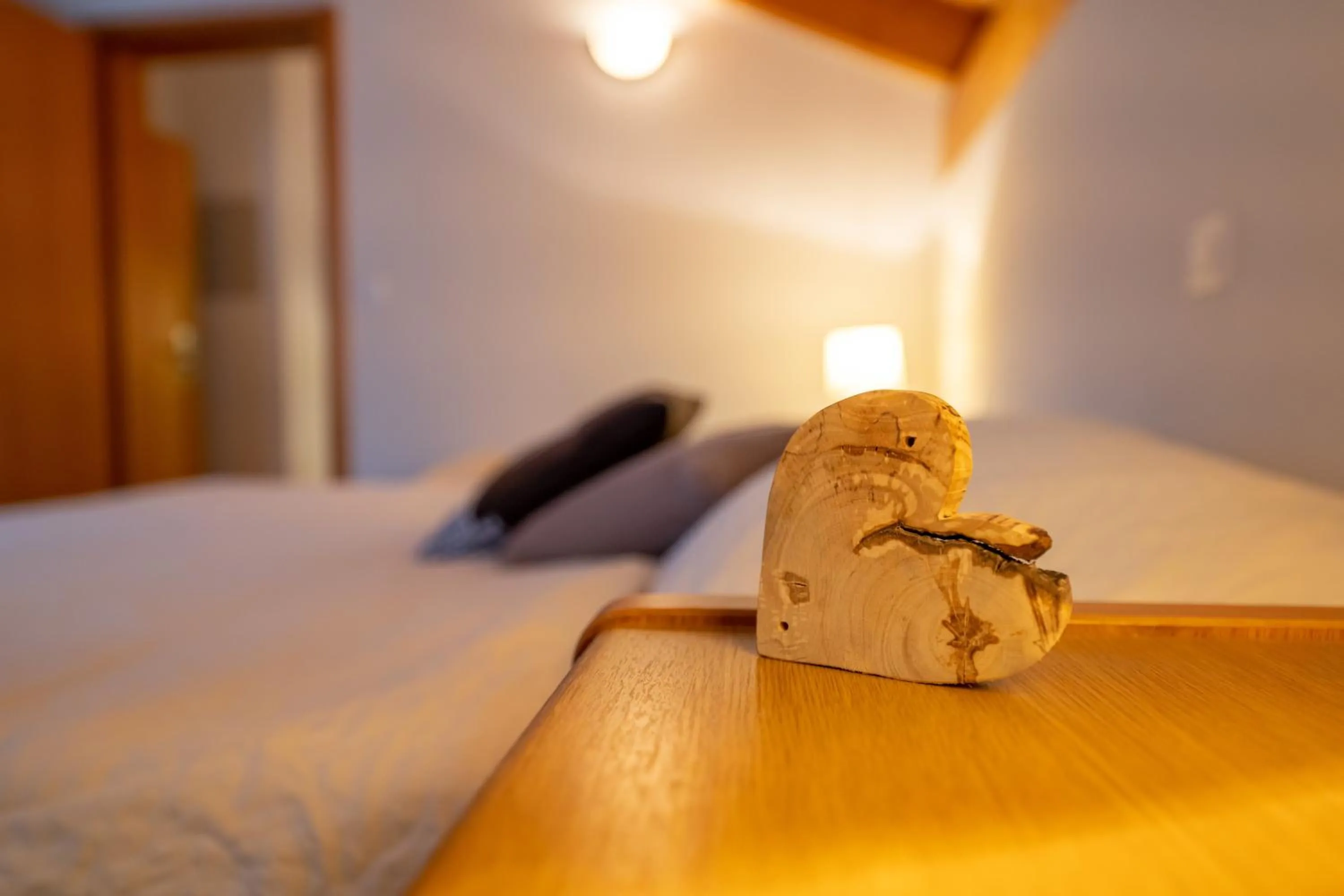 Bed in Hotel Bellwald