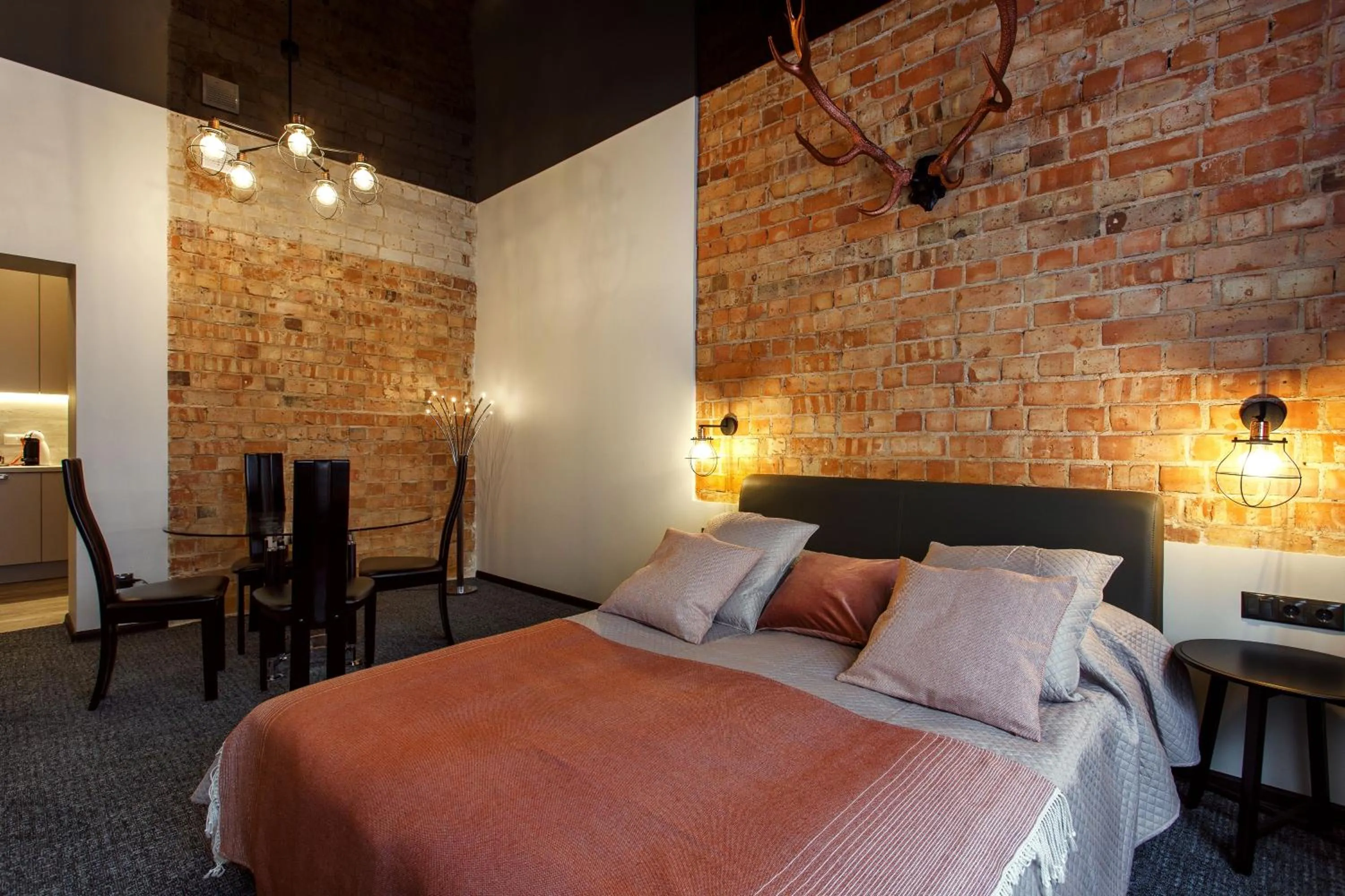 Photo of the whole room, Bed in Old Town Trio Apartments