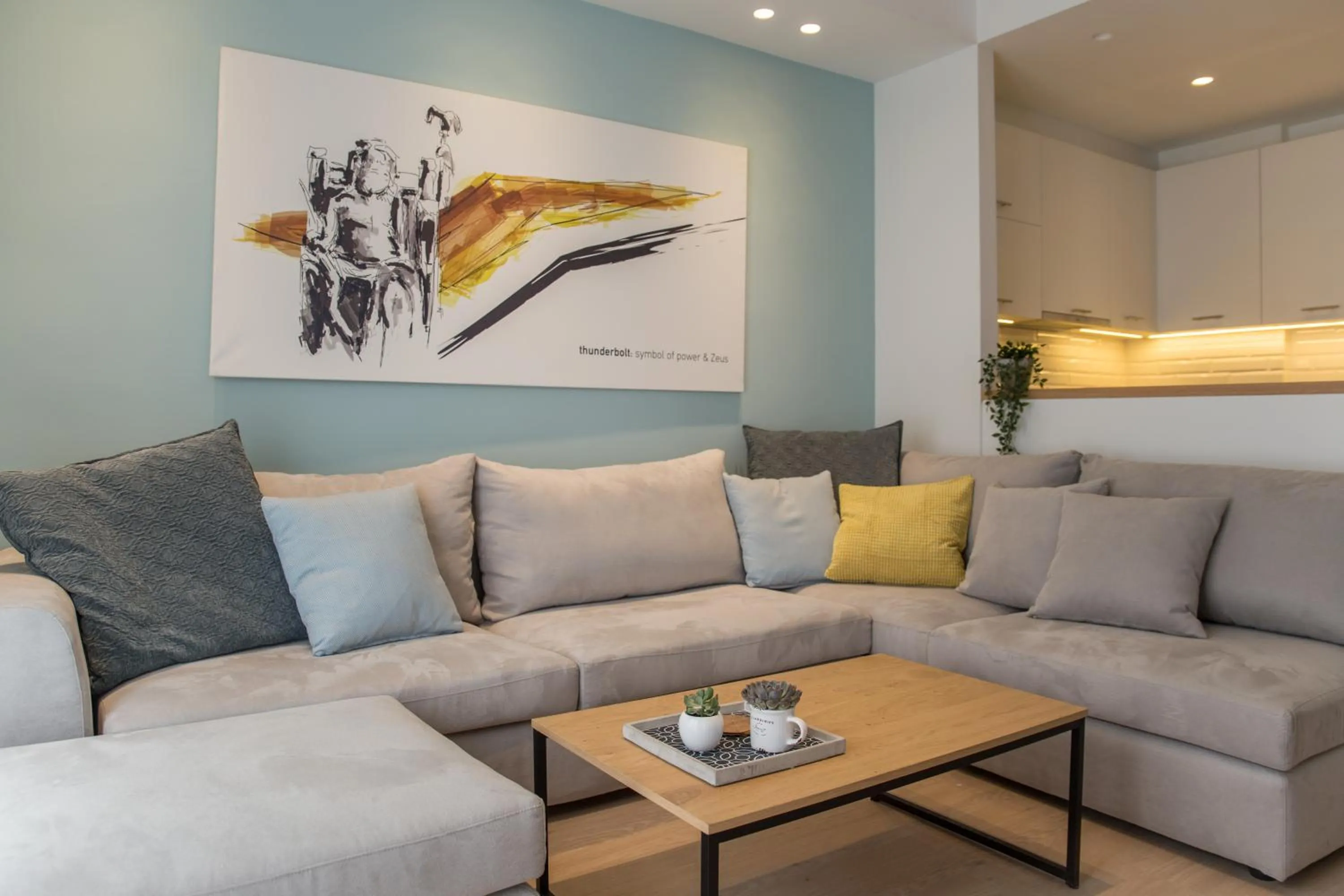 Living room in Olympus Residence