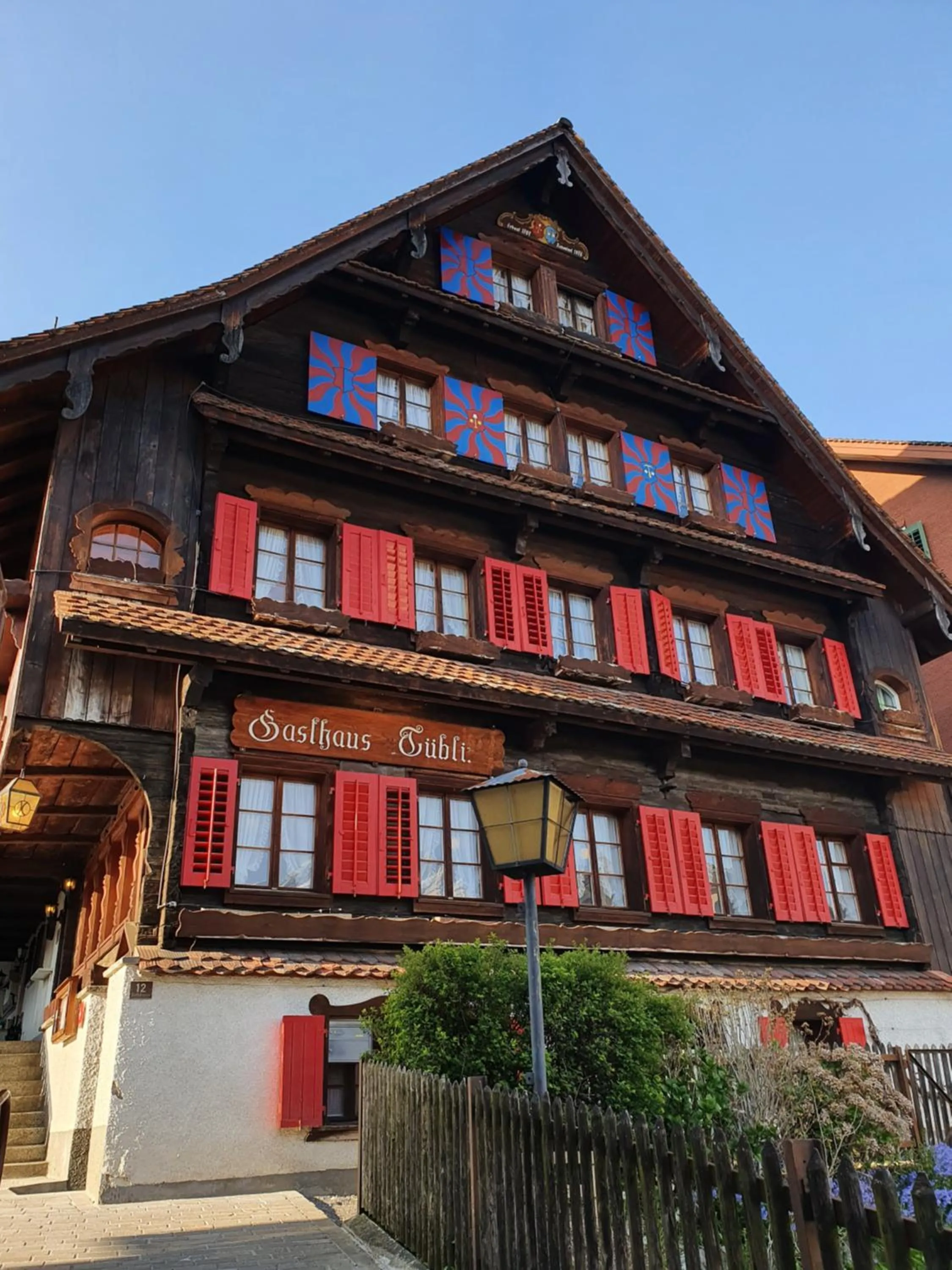 Property building in Gasthaus Tübli Gersau