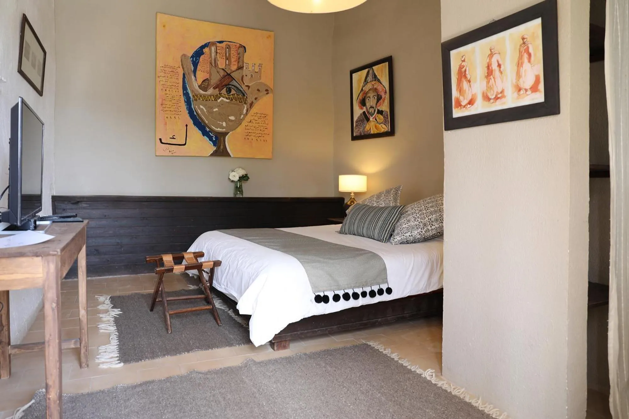 Bed in Le Petit Hôtel du Flouka