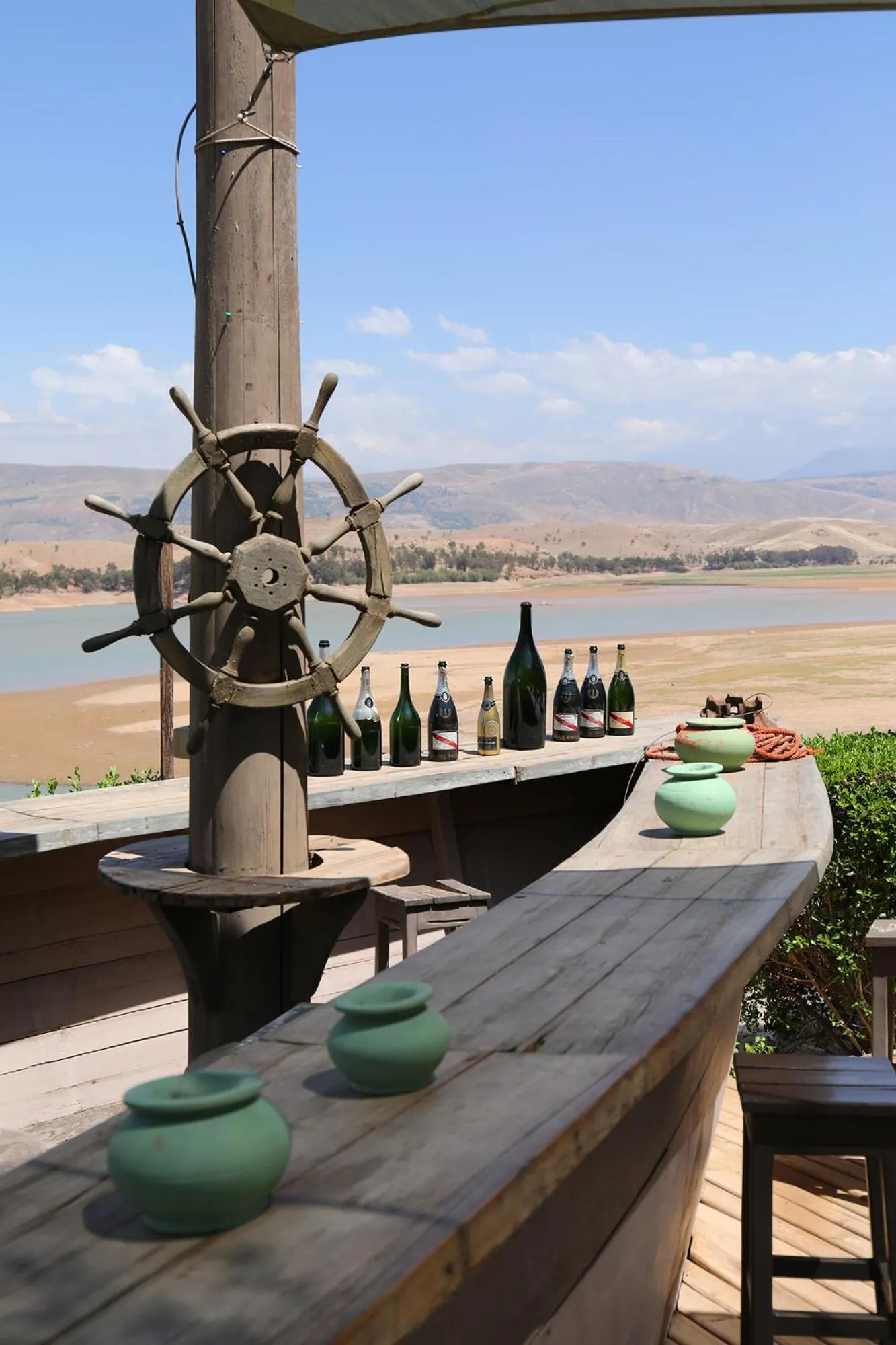 Patio in Le Petit Hôtel du Flouka