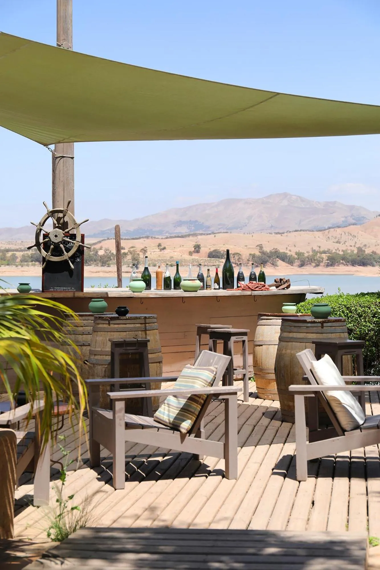 Patio in Le Petit Hôtel du Flouka