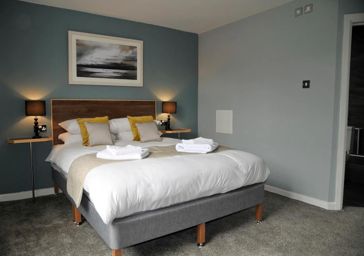 Bed in The Coach Hotel