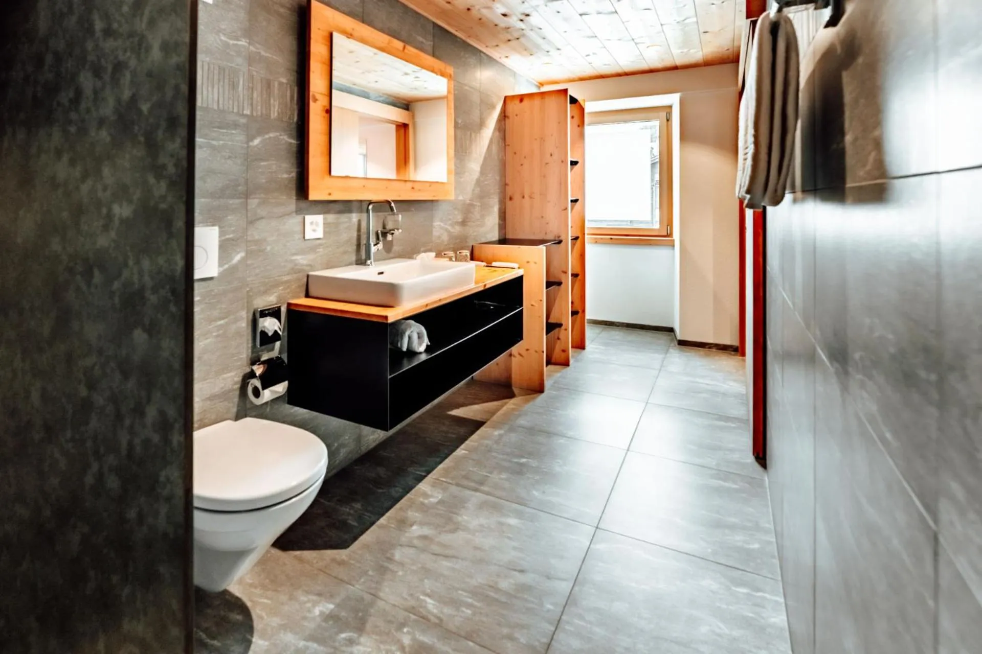 Toilet in Hotel Furka