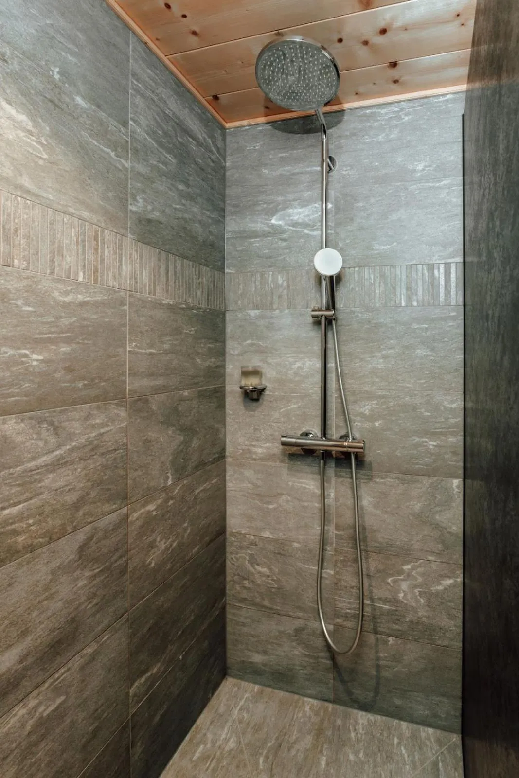 Shower in Hotel Furka