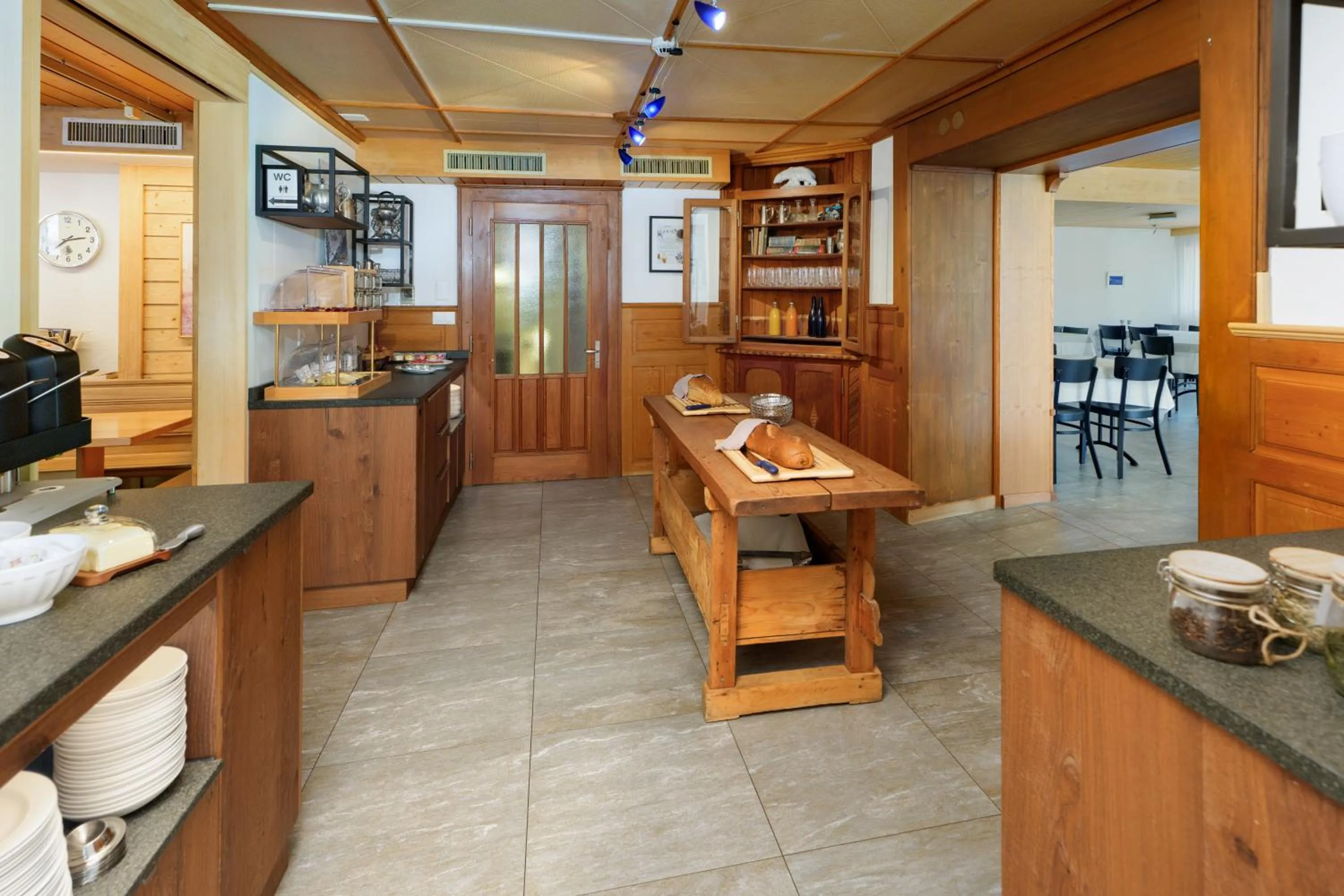 Breakfast in Hotel Furka