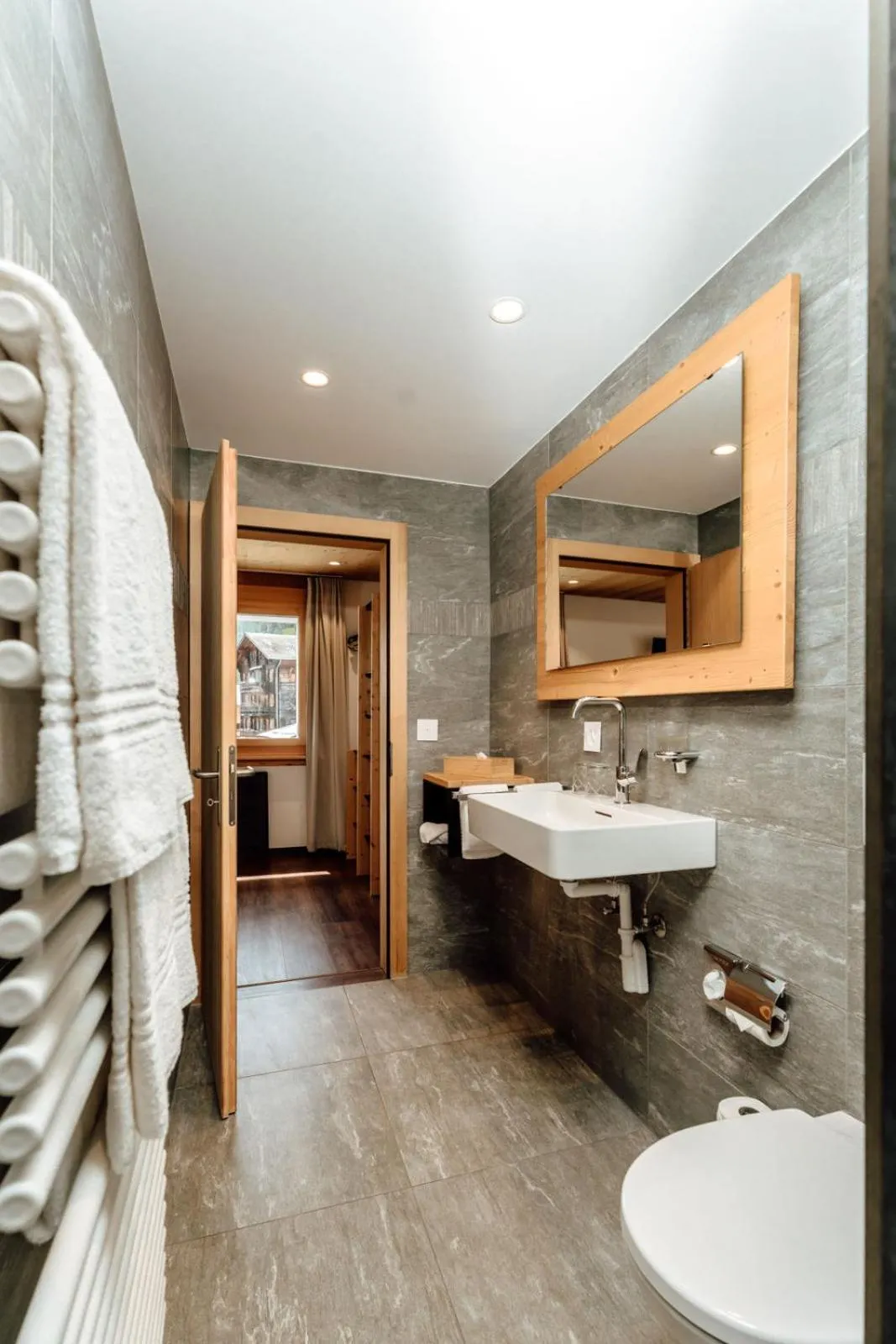 Bathroom in Hotel Furka