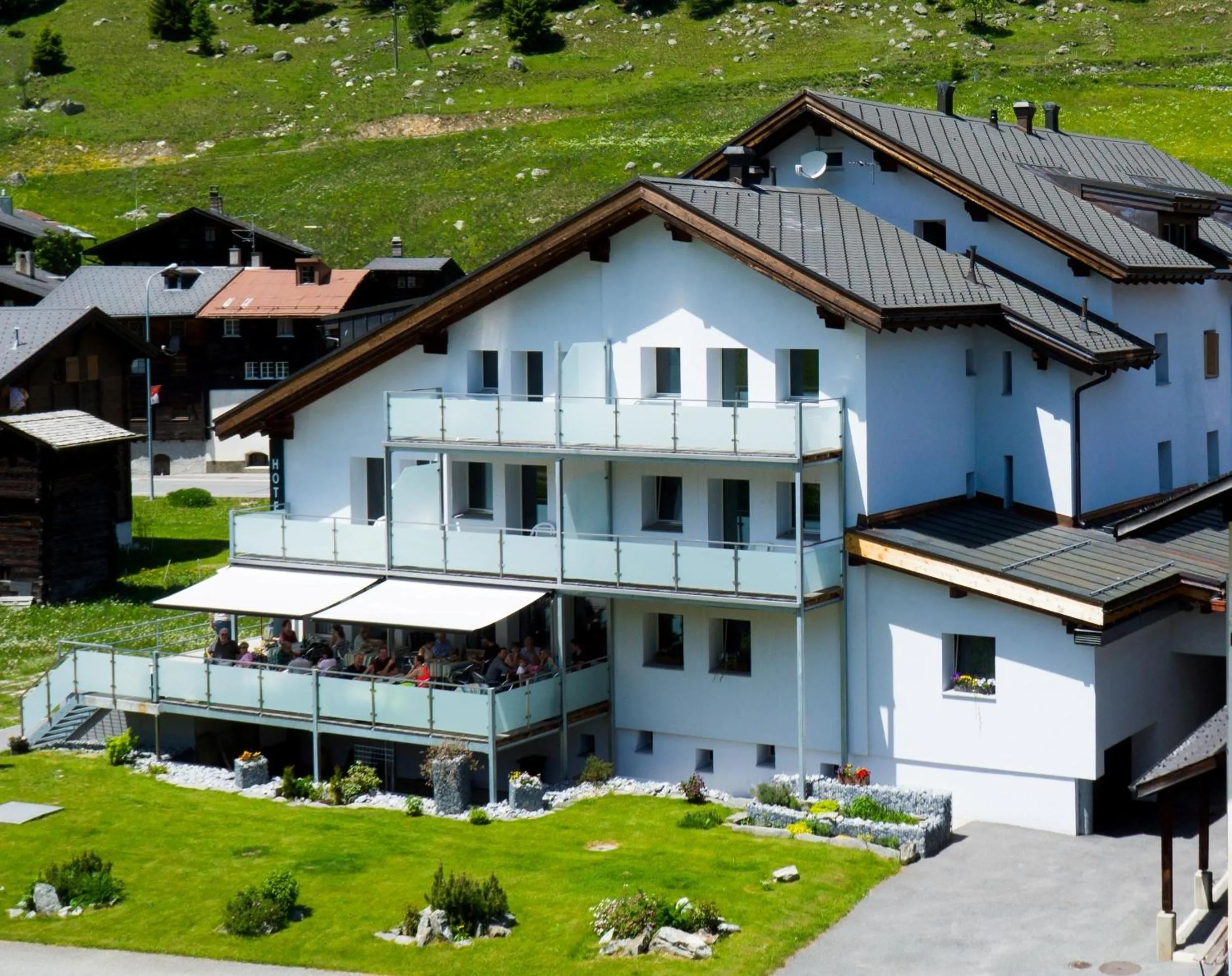 Property building in Hotel Furka