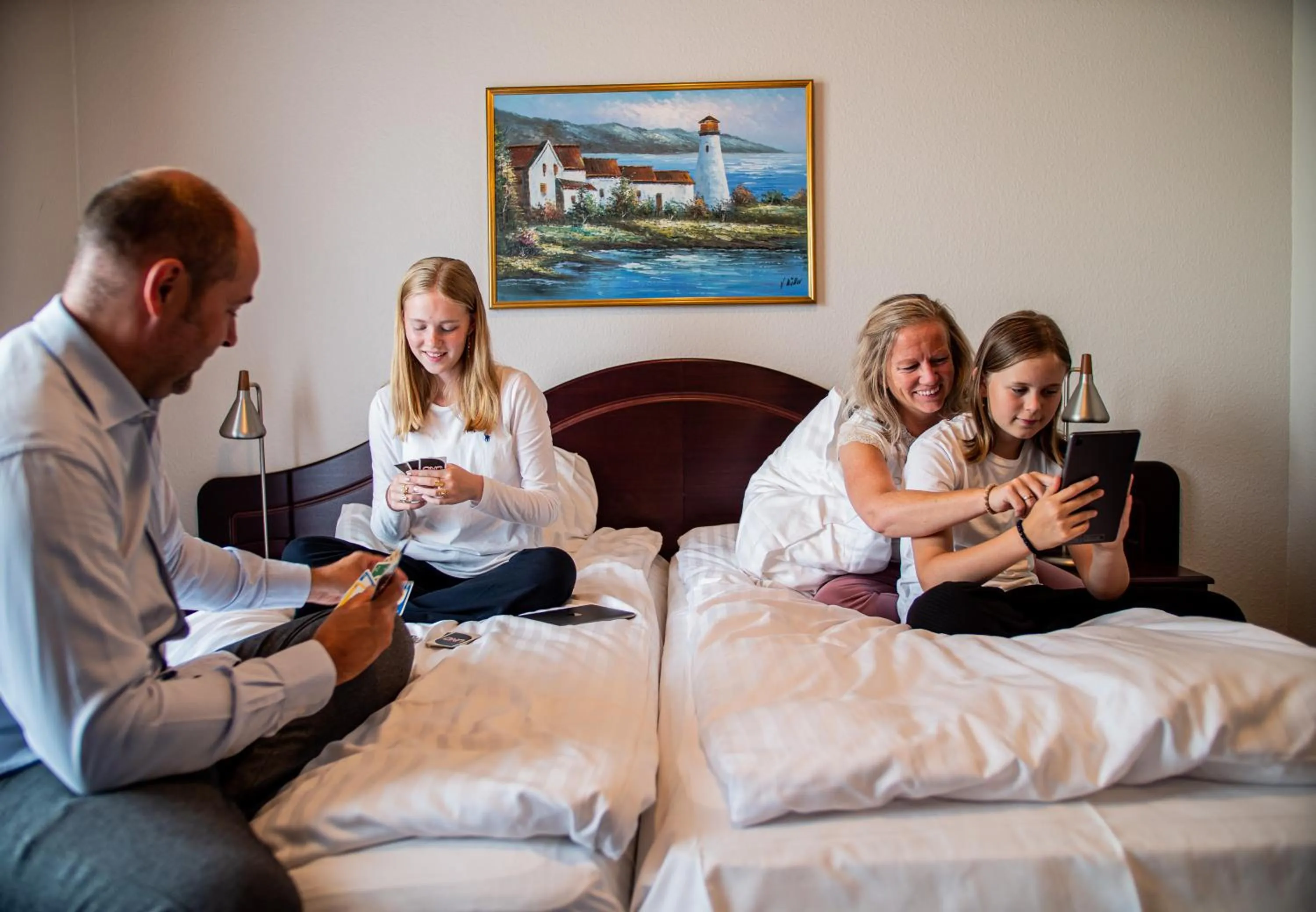 children, Bed in Hotel Søgården Brørup