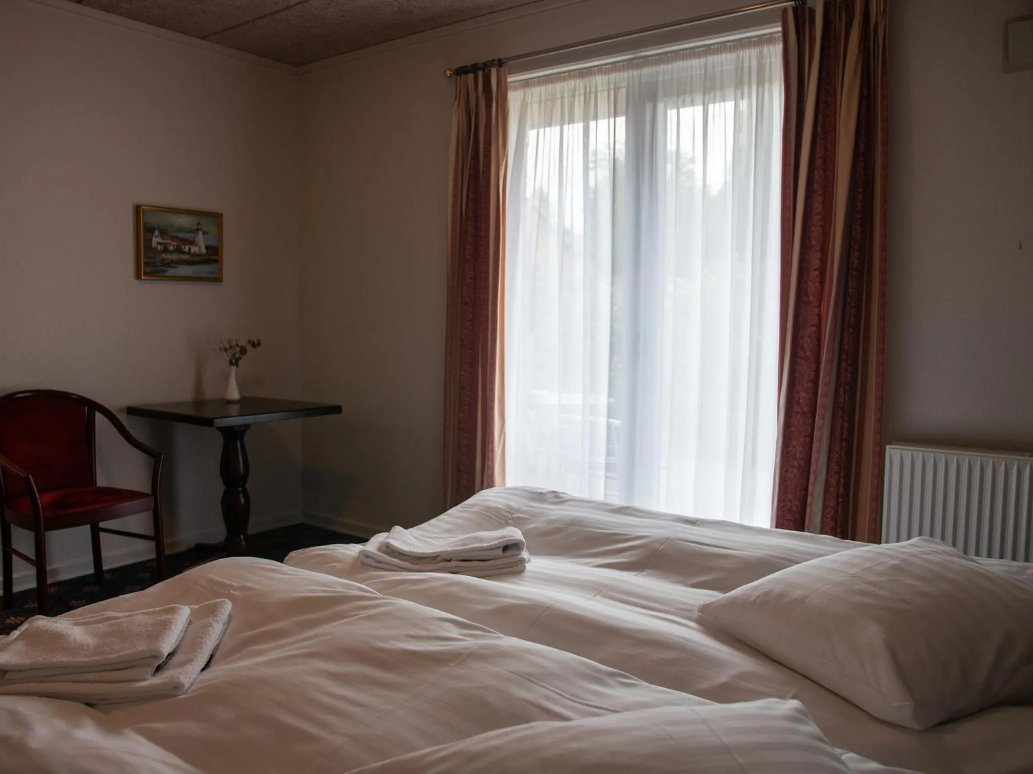 Bed in Hotel Søgården Brørup