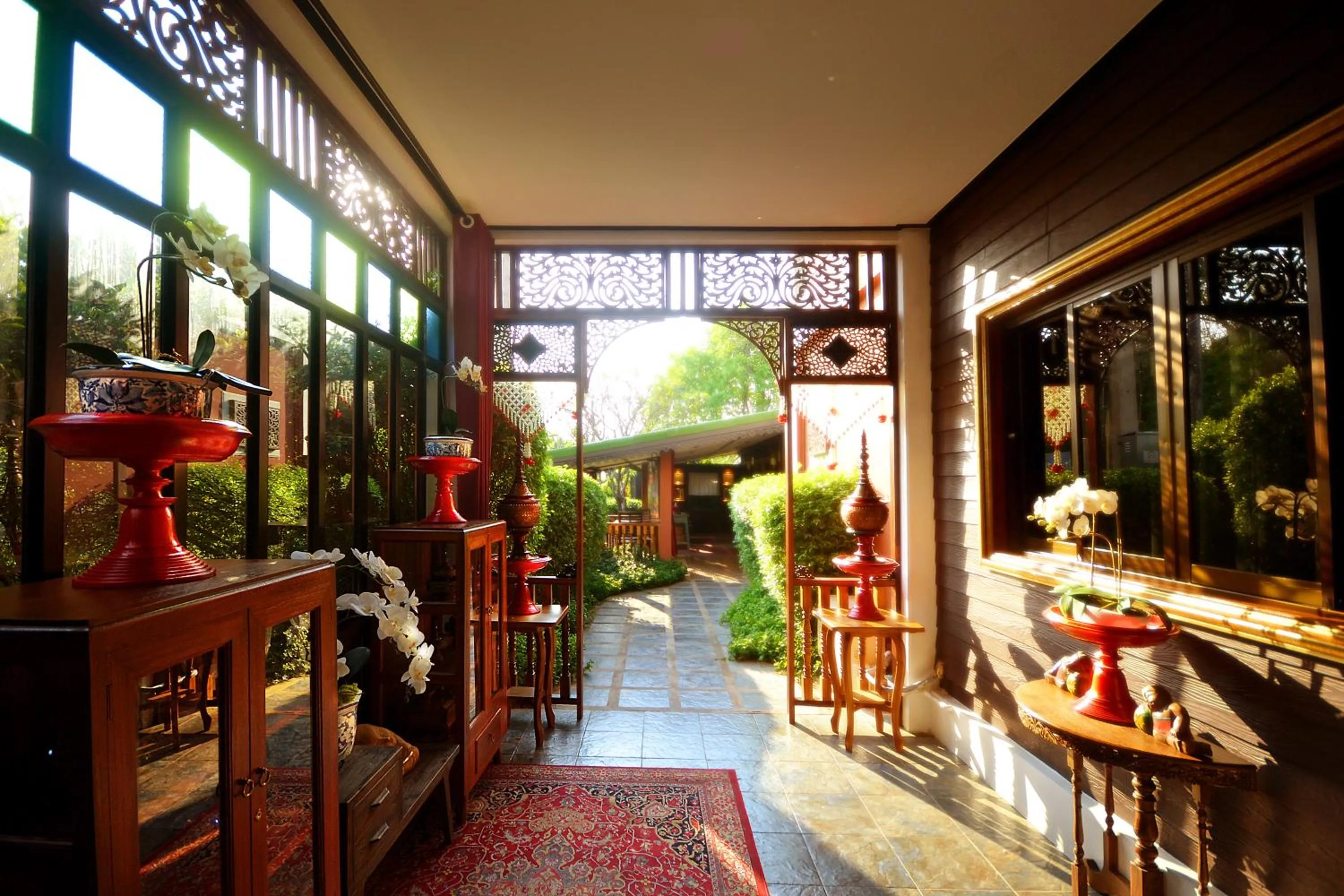 Decorative detail in Thai Thai Sukhothai Resort