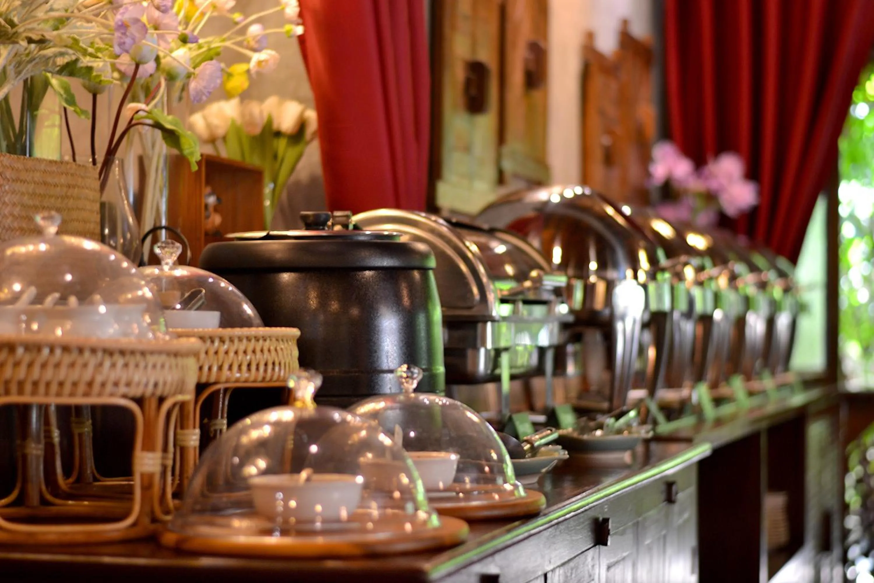 Breakfast in Thai Thai Sukhothai Resort