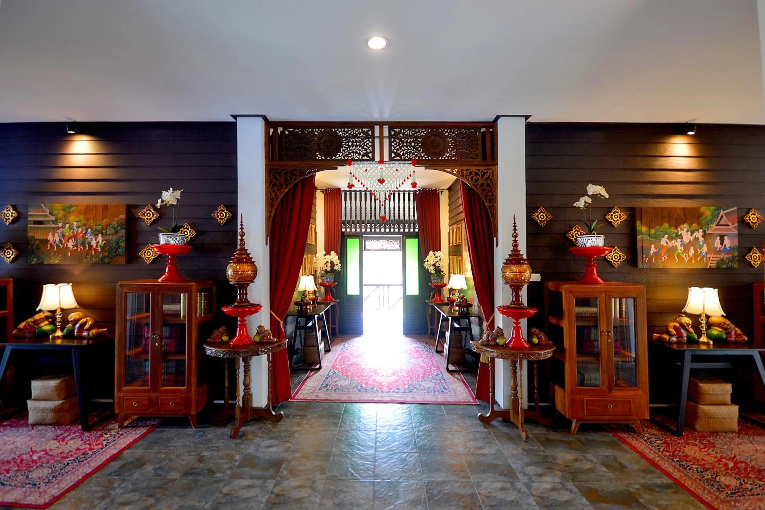 Decorative detail in Thai Thai Sukhothai Resort