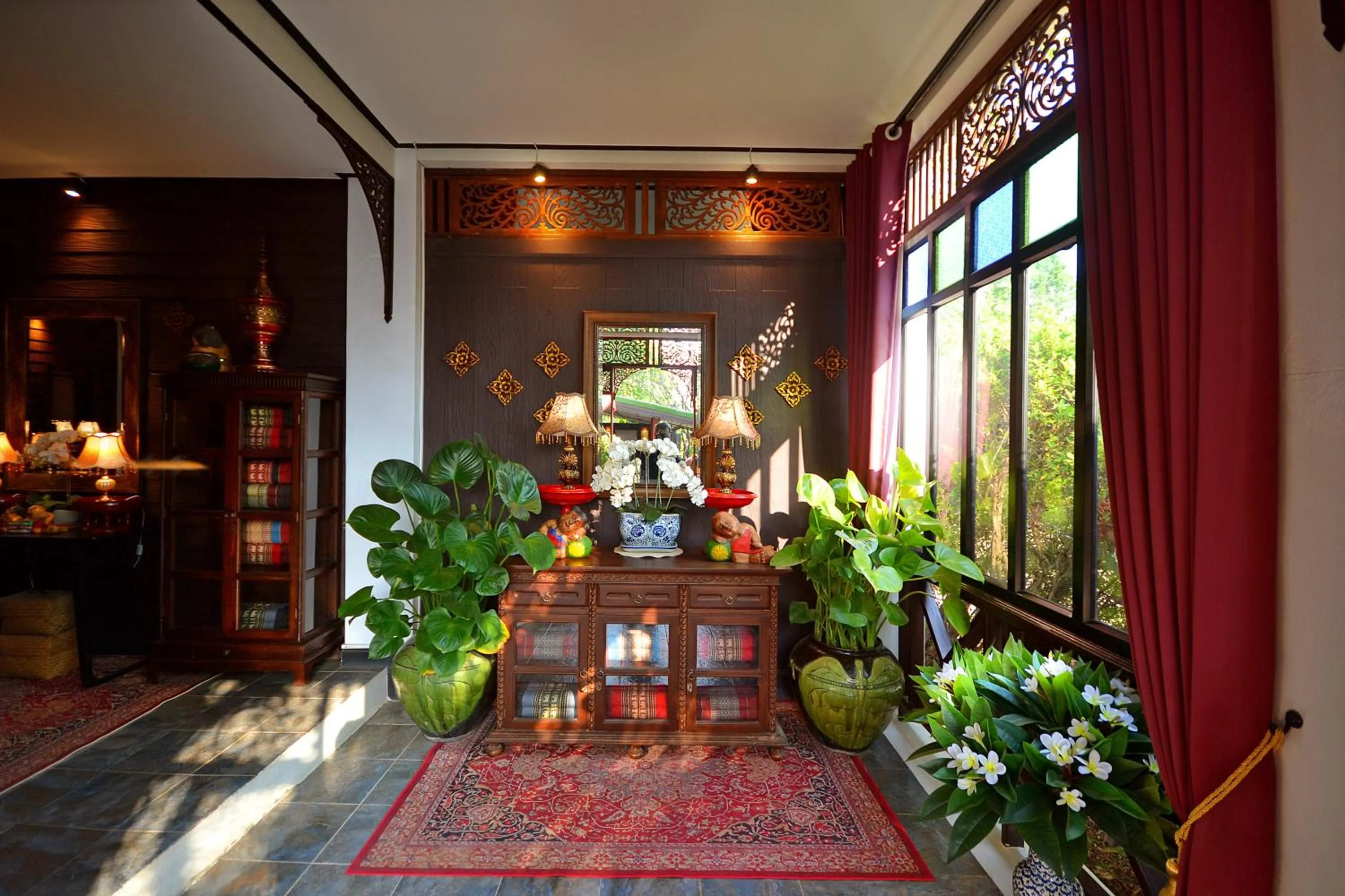 Decorative detail in Thai Thai Sukhothai Resort