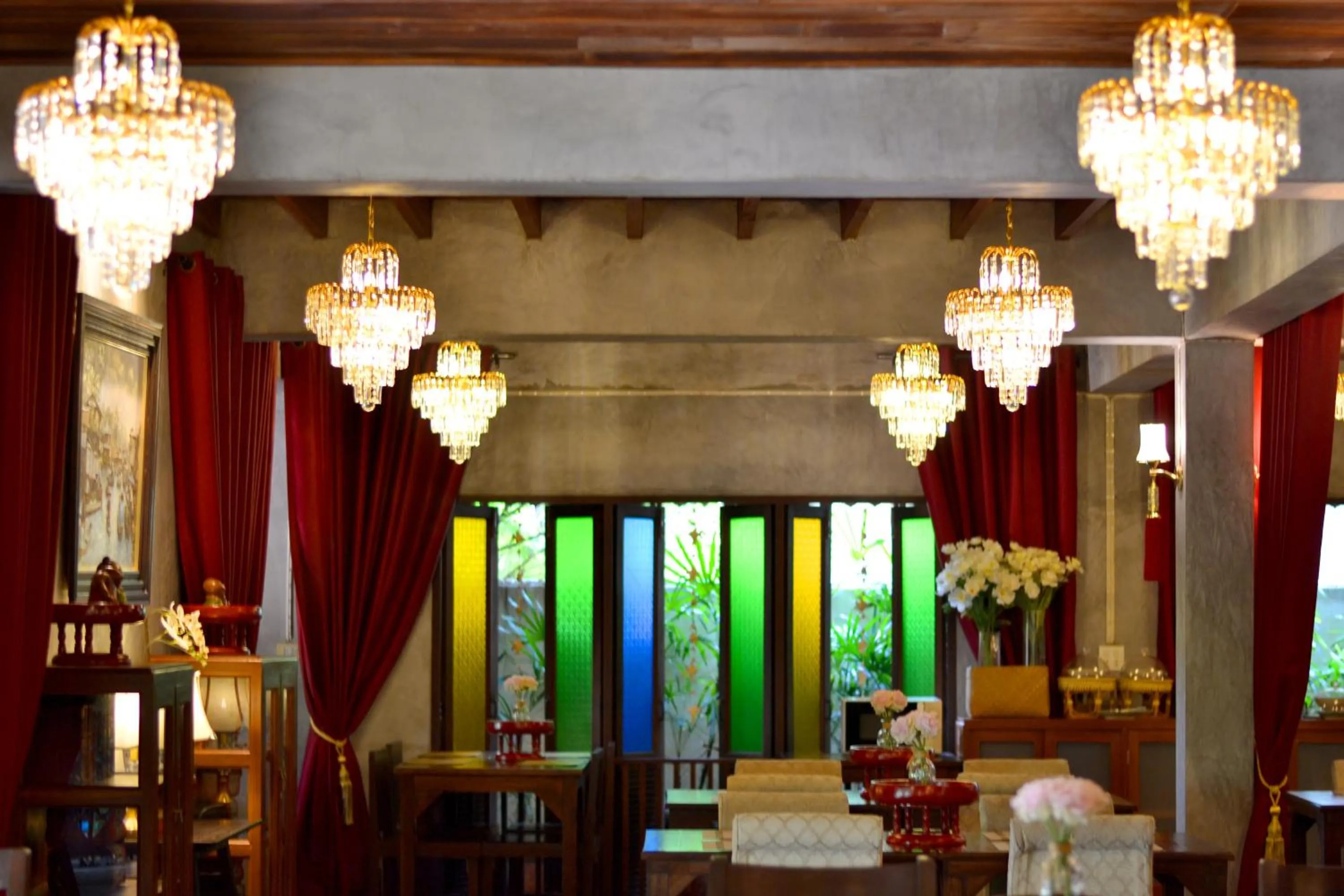 Breakfast in Thai Thai Sukhothai Resort