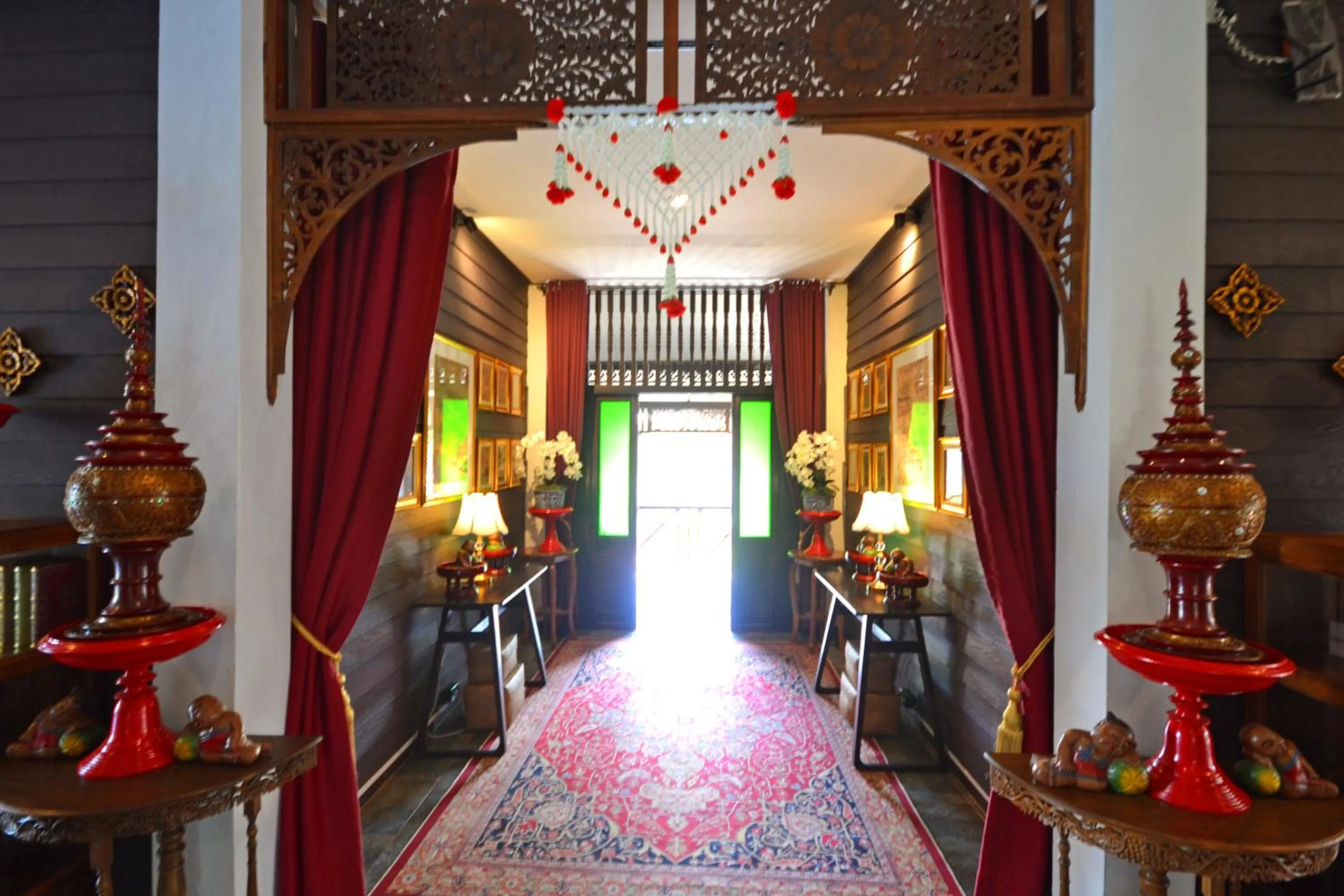 Decorative detail in Thai Thai Sukhothai Resort