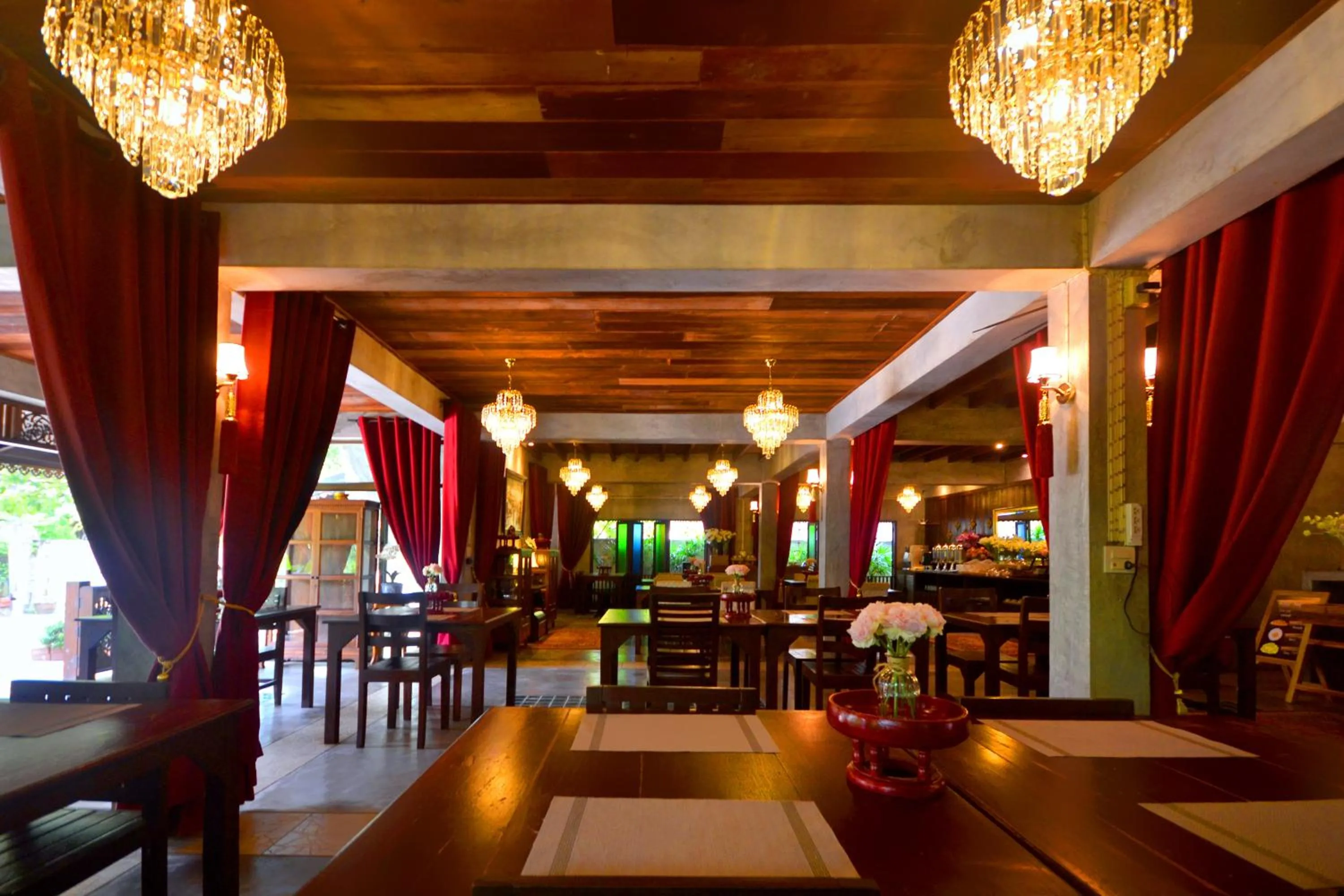 Breakfast in Thai Thai Sukhothai Resort