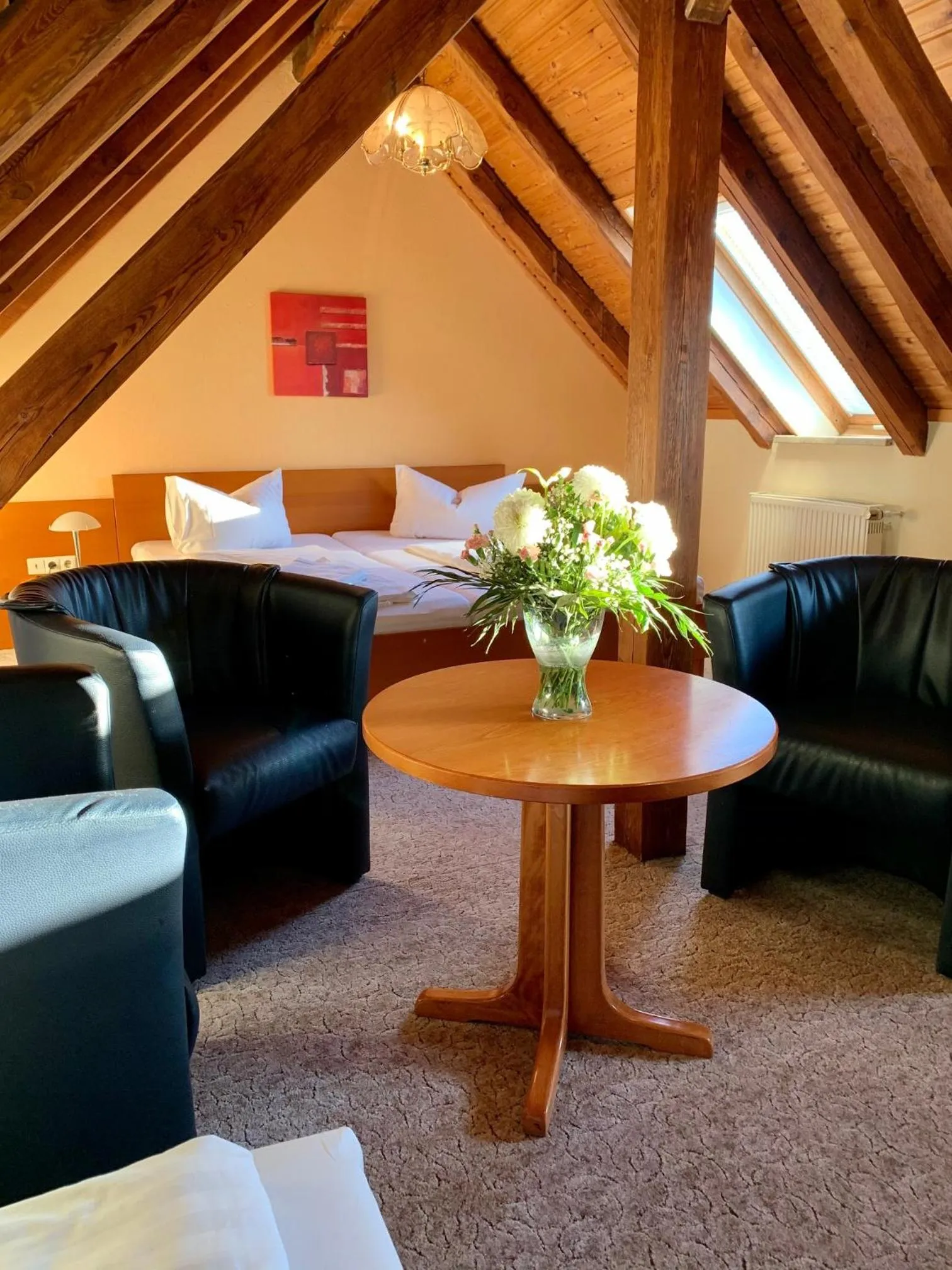 Photo of the whole room, Bed in Parkhotel Pretzsch