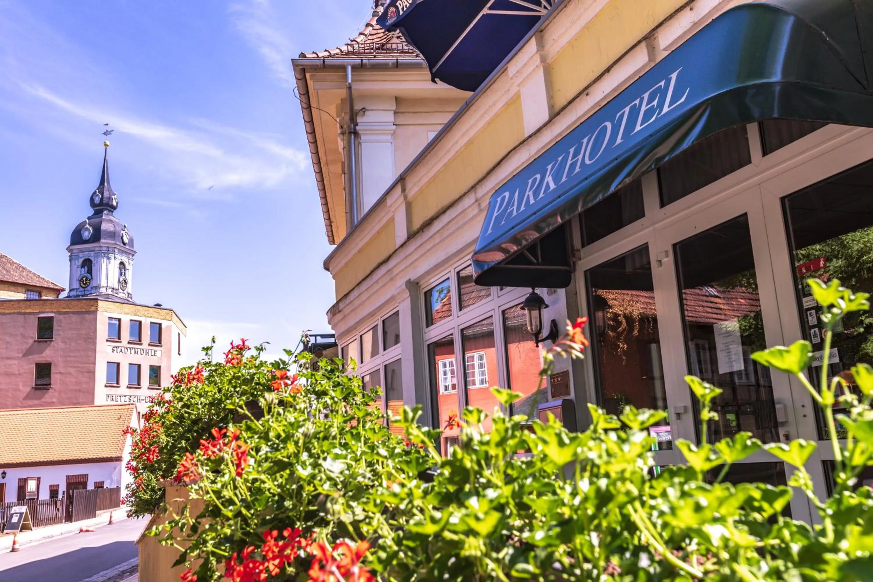 Property building in Parkhotel Pretzsch