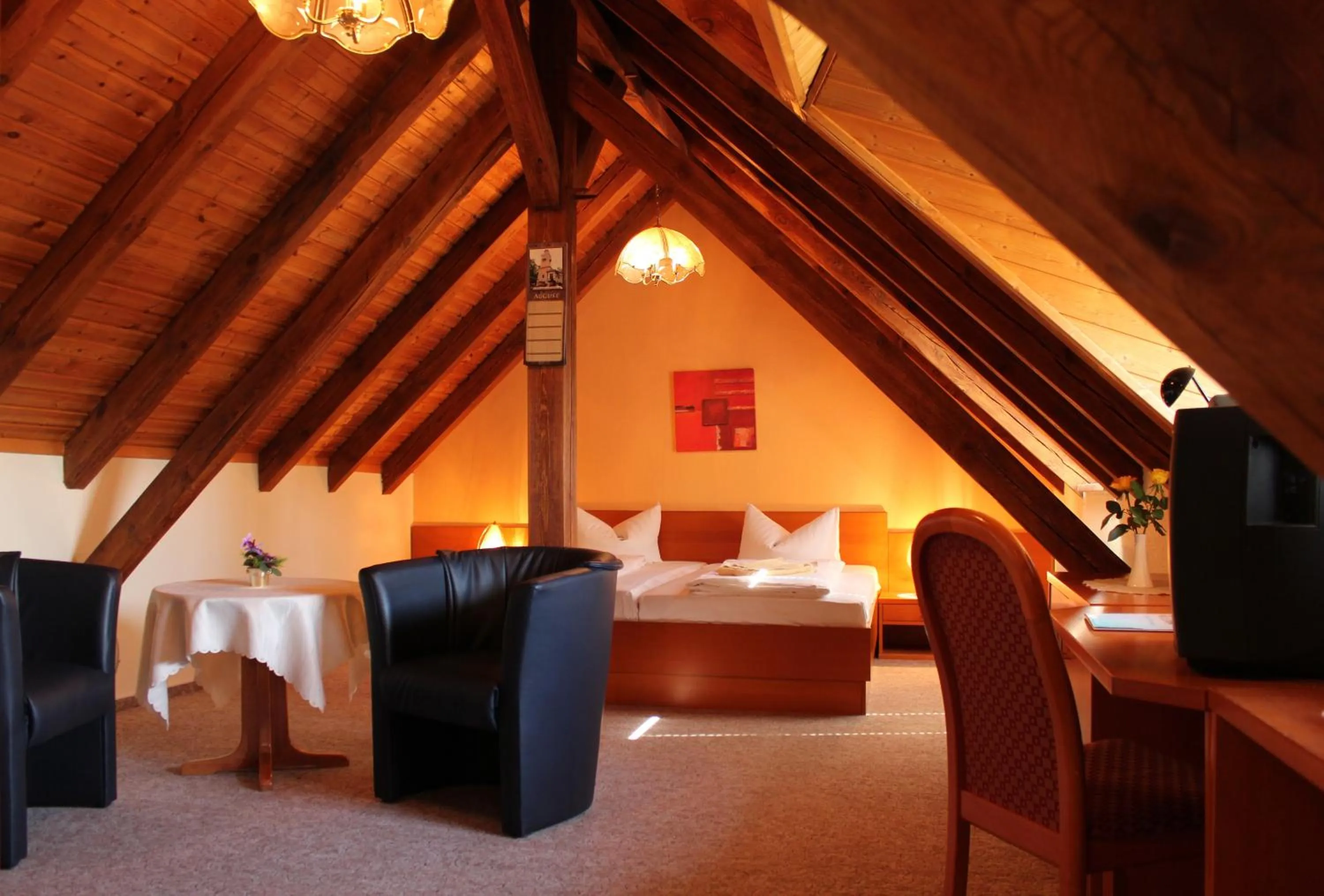 Photo of the whole room, Bed in Parkhotel Pretzsch