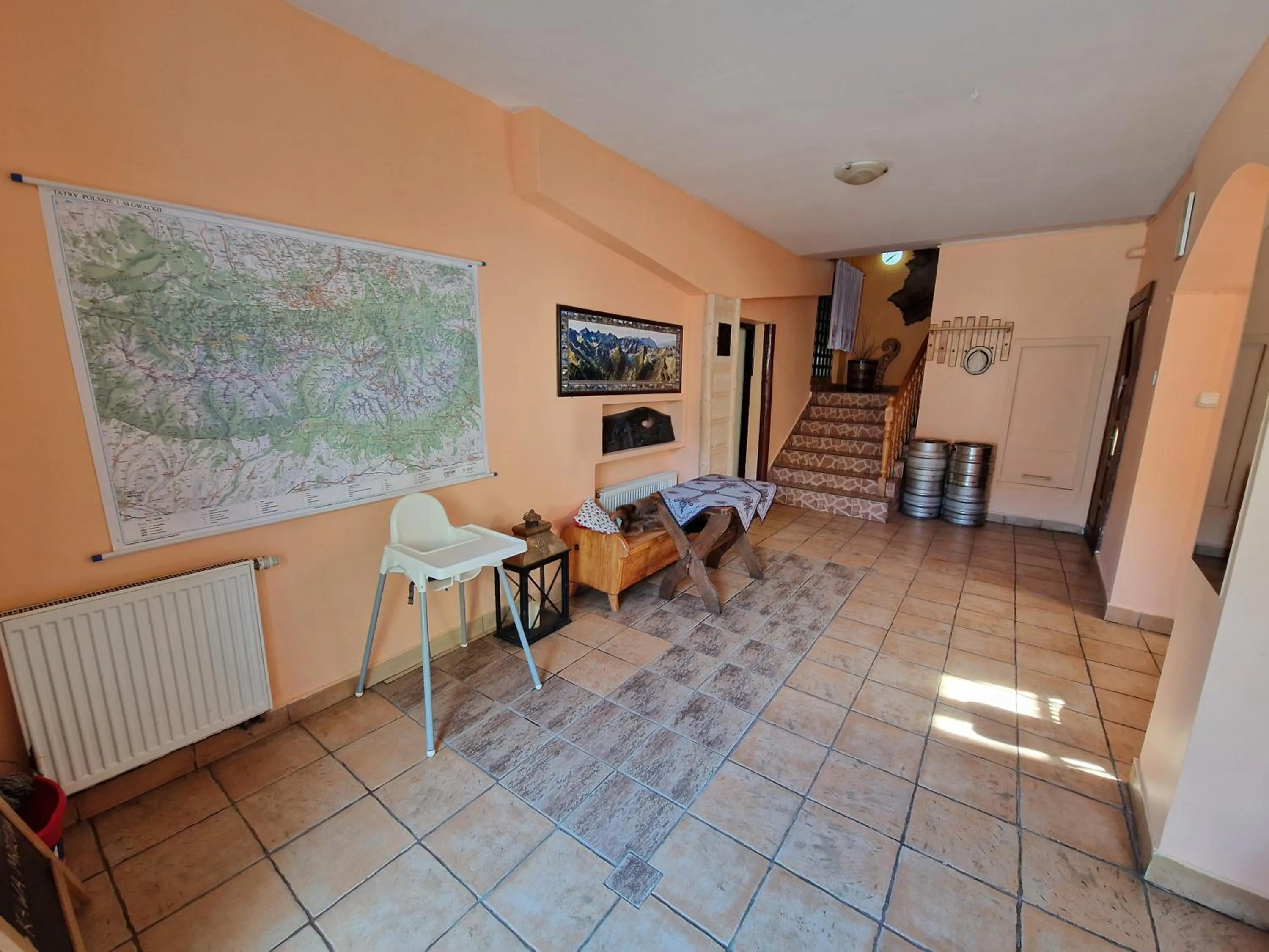 Lobby or reception in Willa Pod Piórem