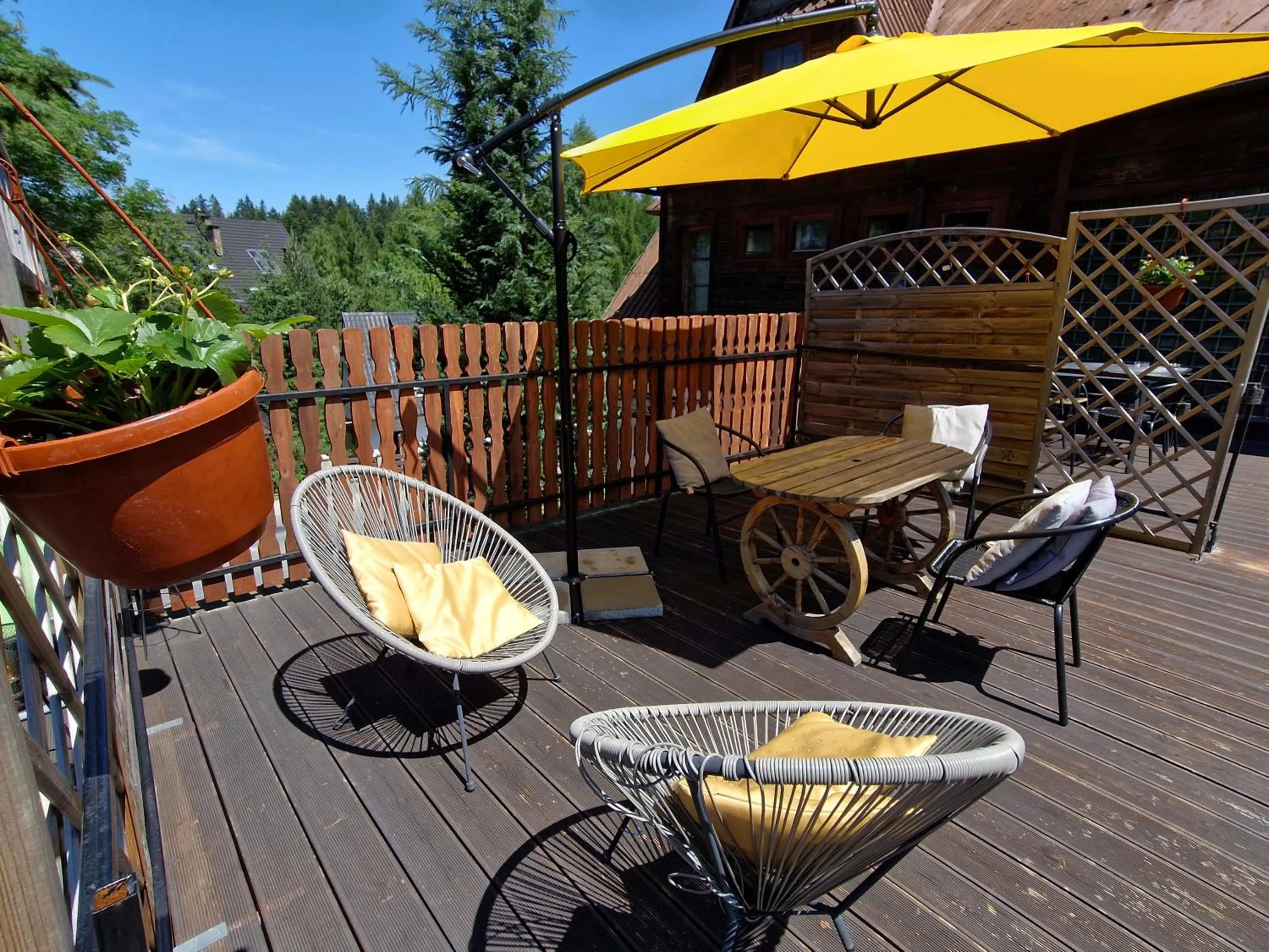 Balcony/Terrace in Willa Pod Piórem