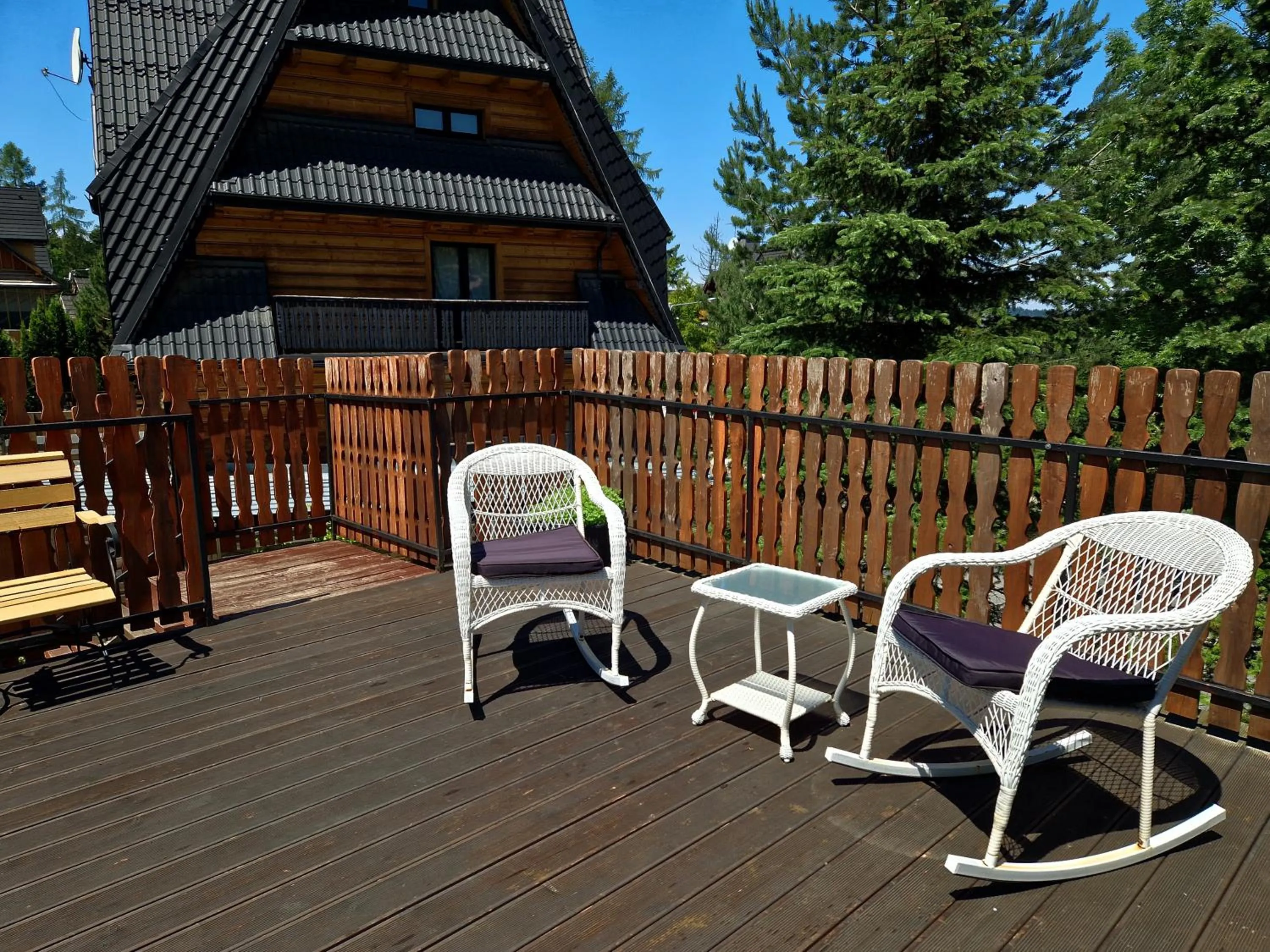 Balcony/Terrace in Willa Pod Piórem