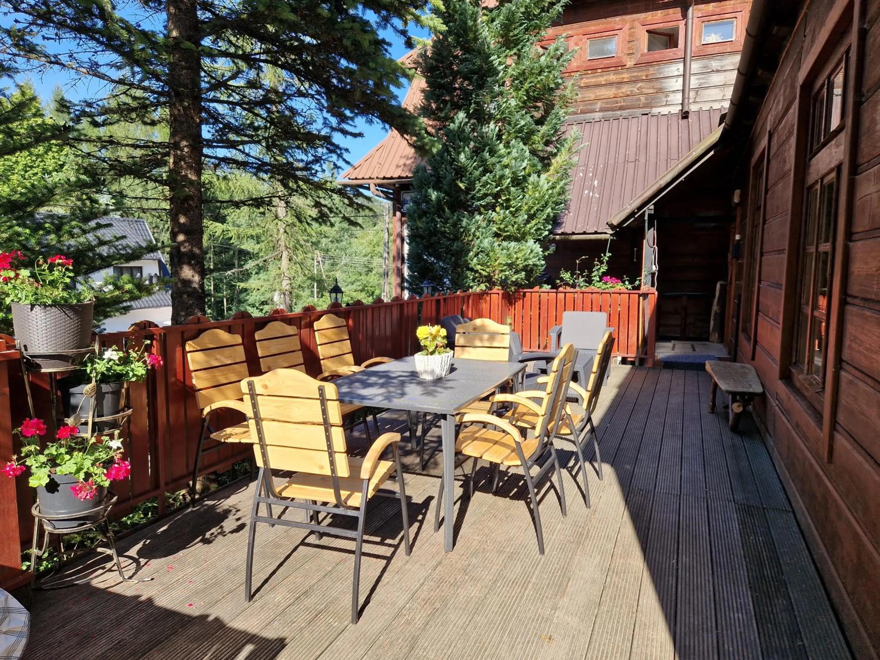 Patio in Willa Pod Piórem