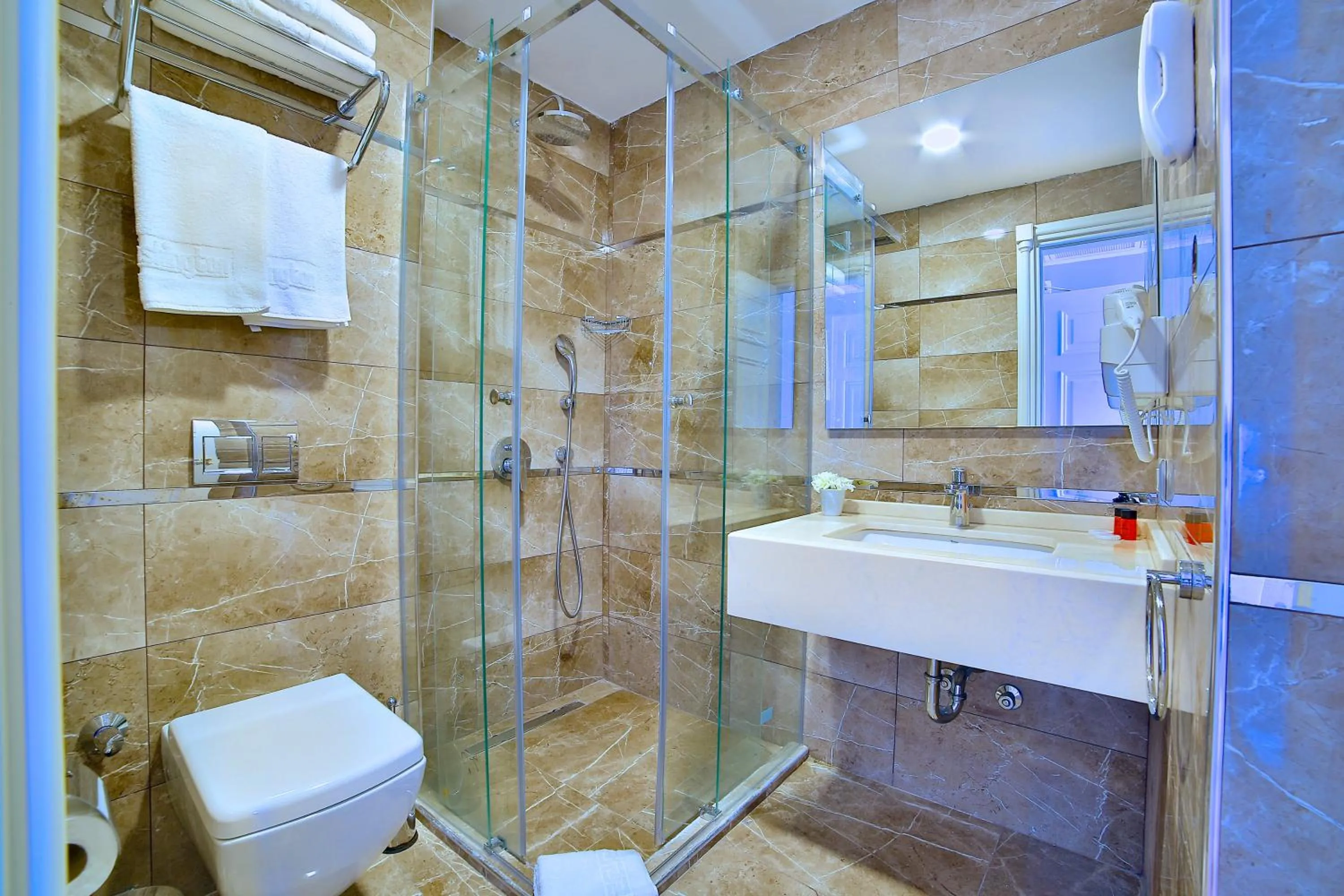 Shower in Beethoven Hotel & Suite