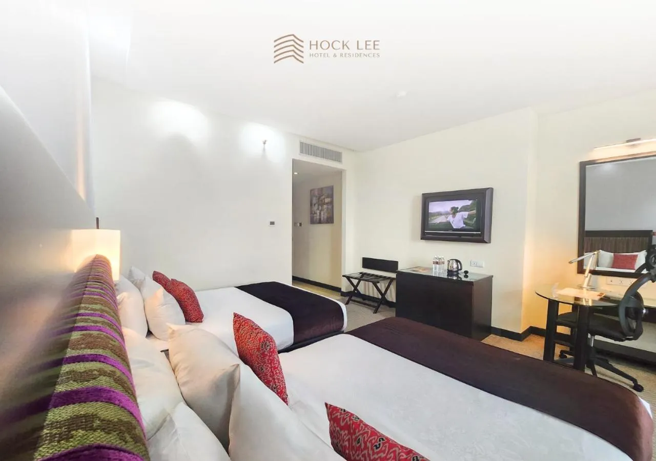 Bed in Hock Lee Hotel & Residences