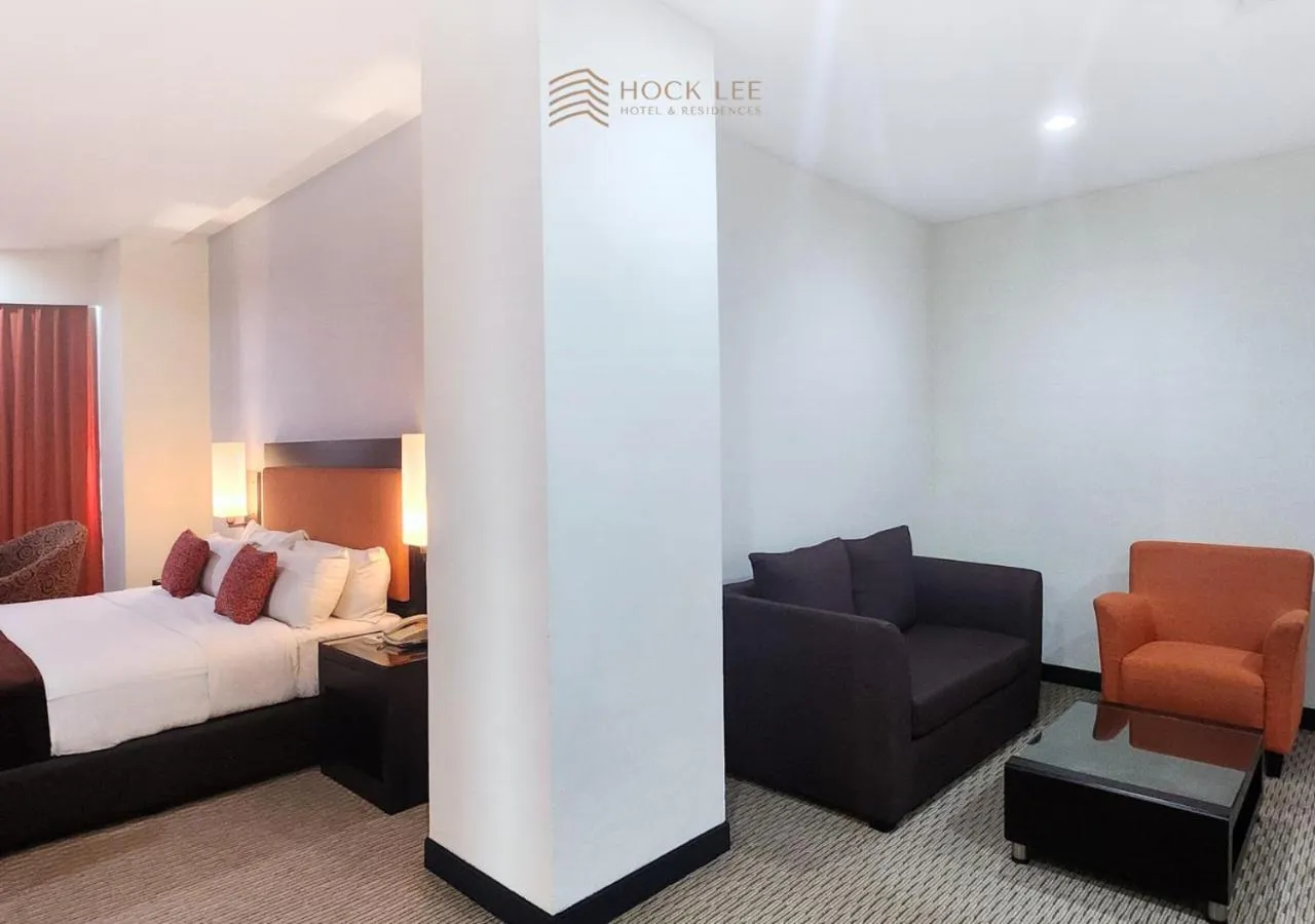 Bed in Hock Lee Hotel & Residences