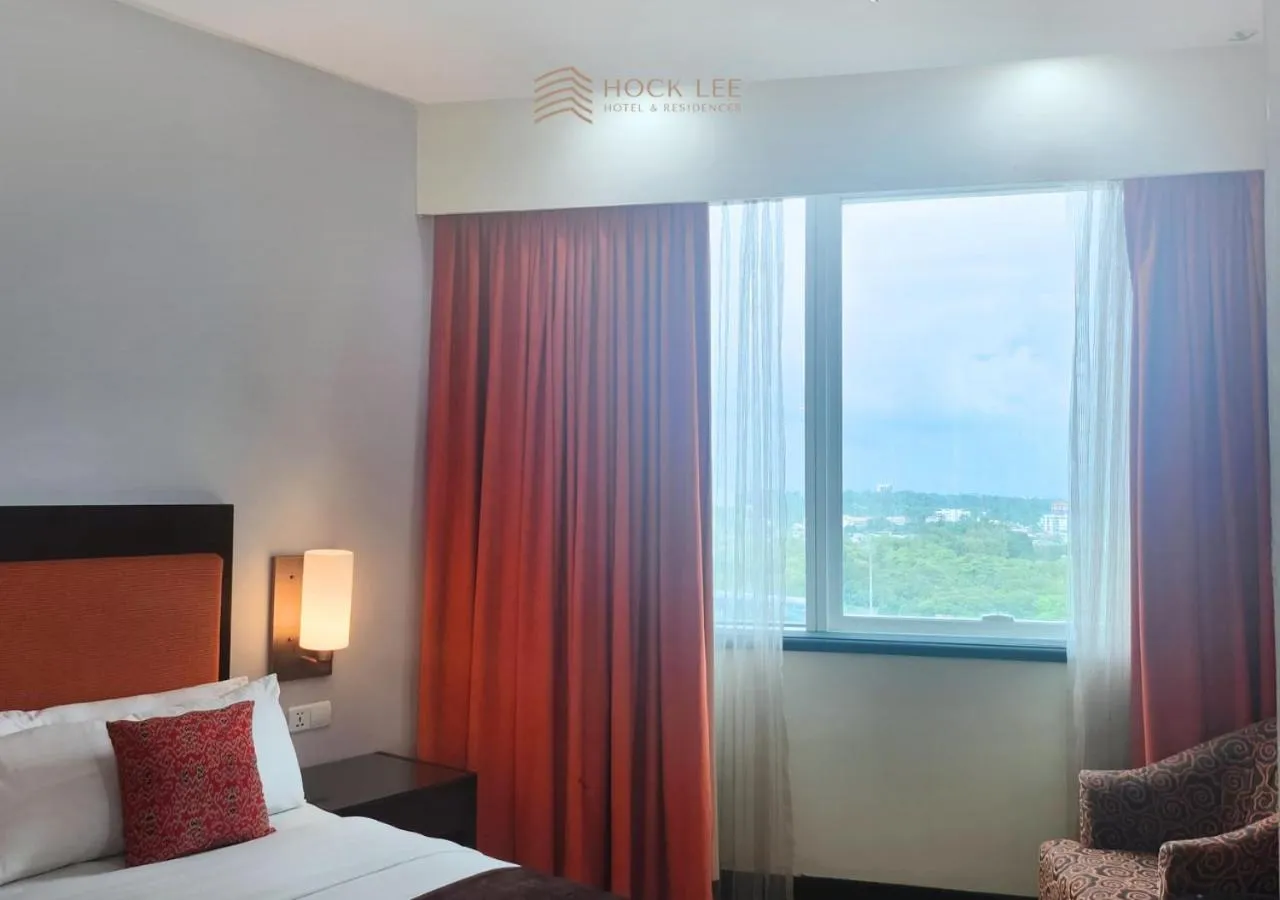 View (from property/room), Bed in Hock Lee Hotel & Residences