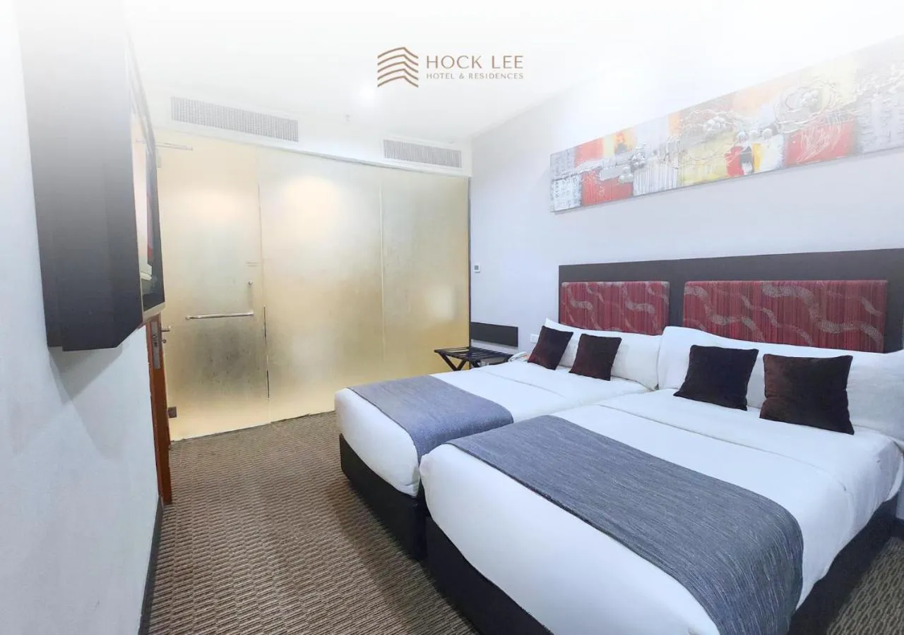 Bed in Hock Lee Hotel & Residences