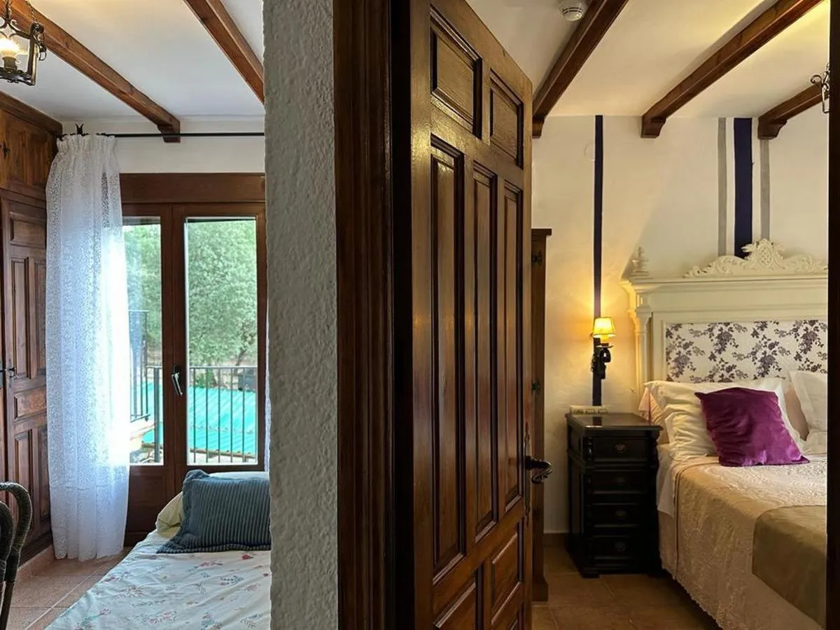 Bedroom, Bed in Hotel Rural Convento Santa Maria de la Sierra