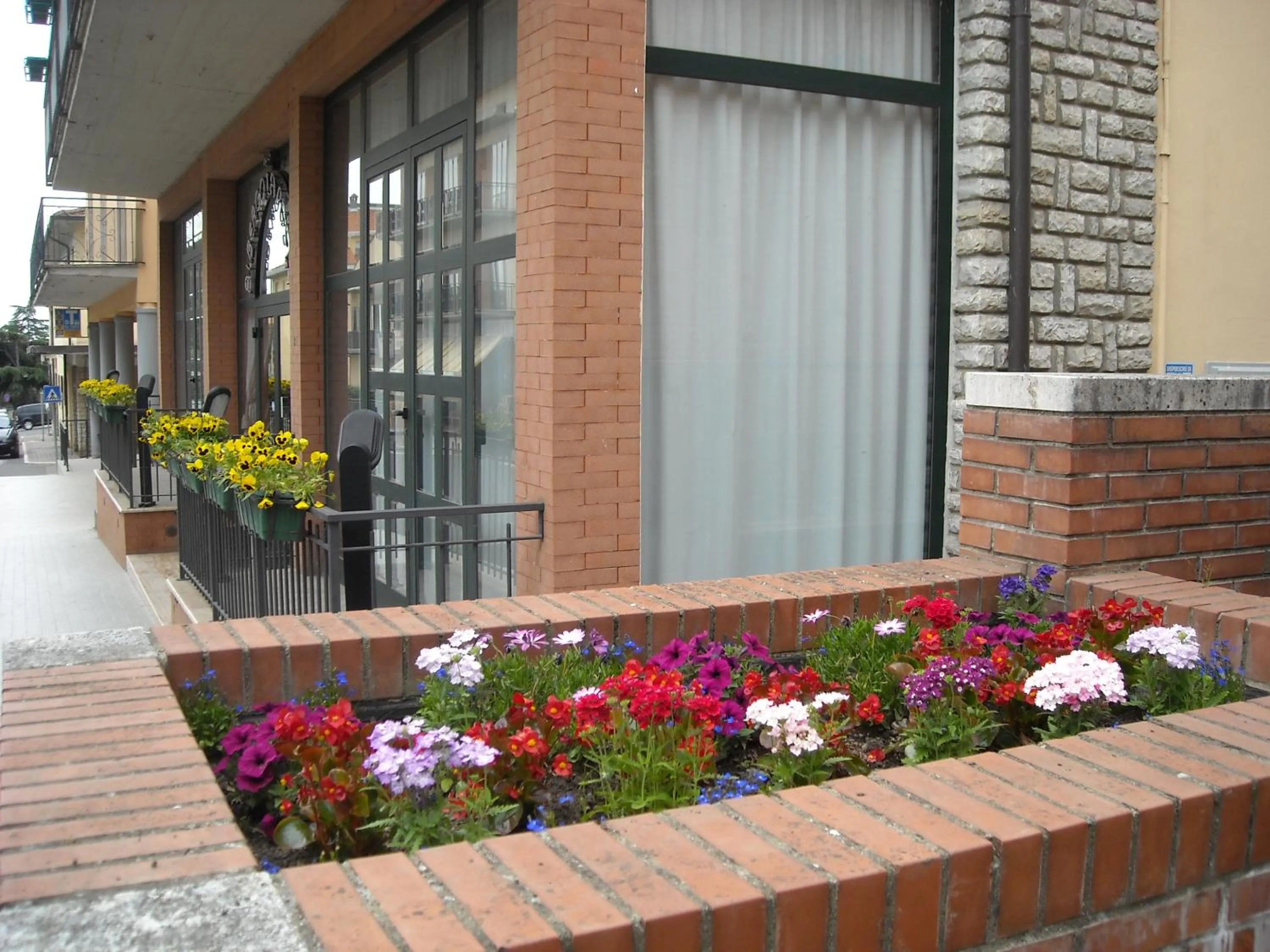 Decorative detail in Albergo La Posta Arezzo