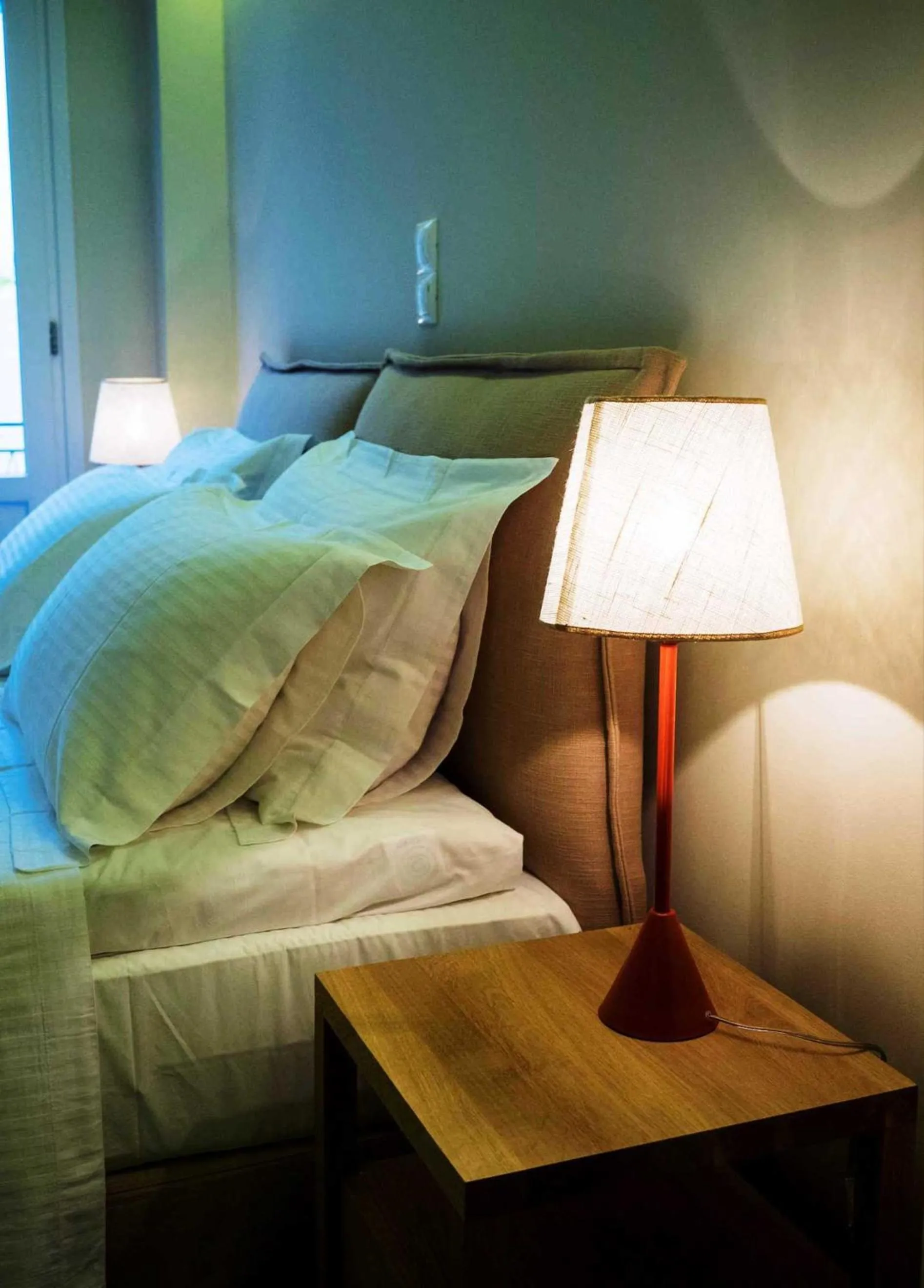 Decorative detail, Bed in Athena hotel