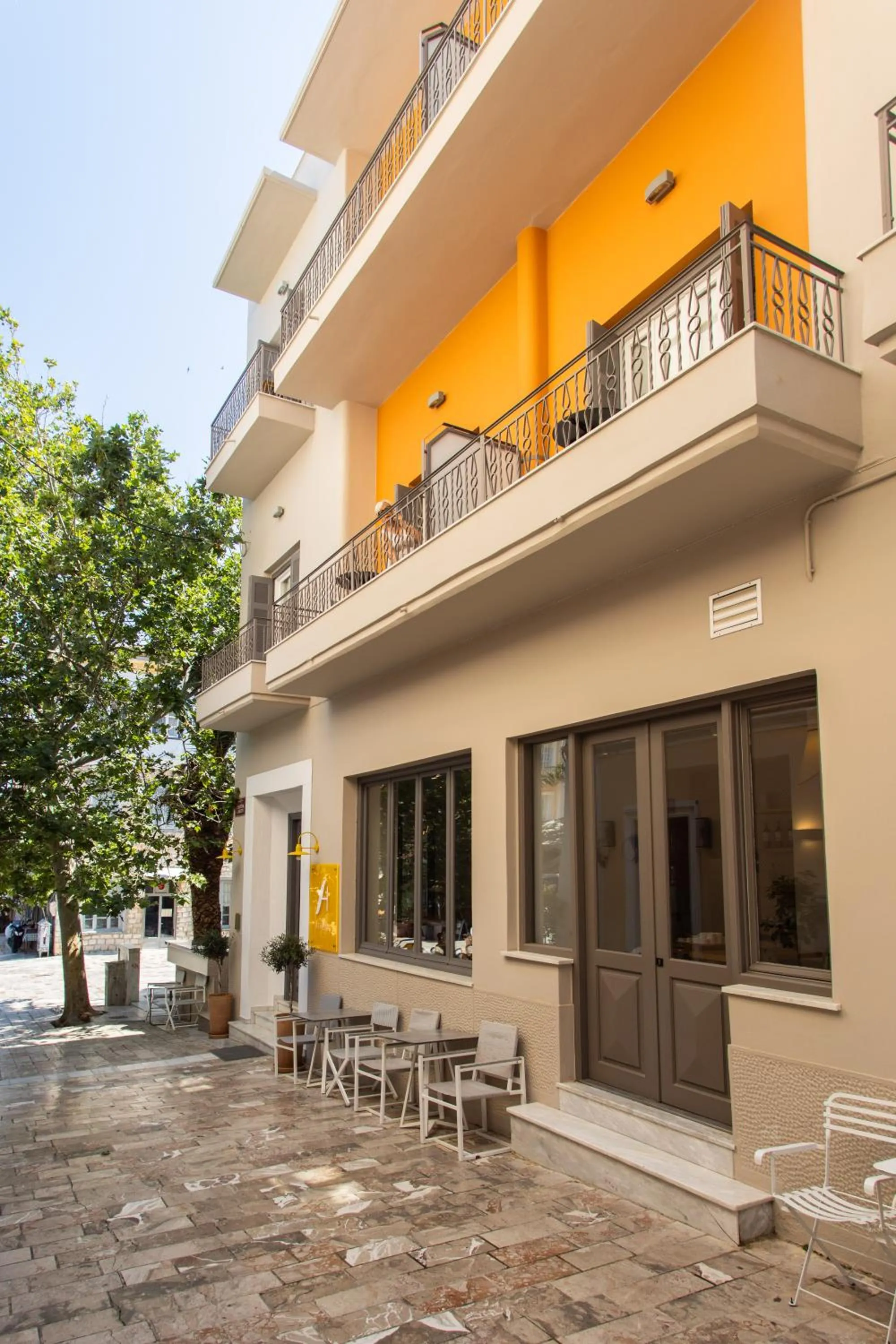 Property building in Athena hotel