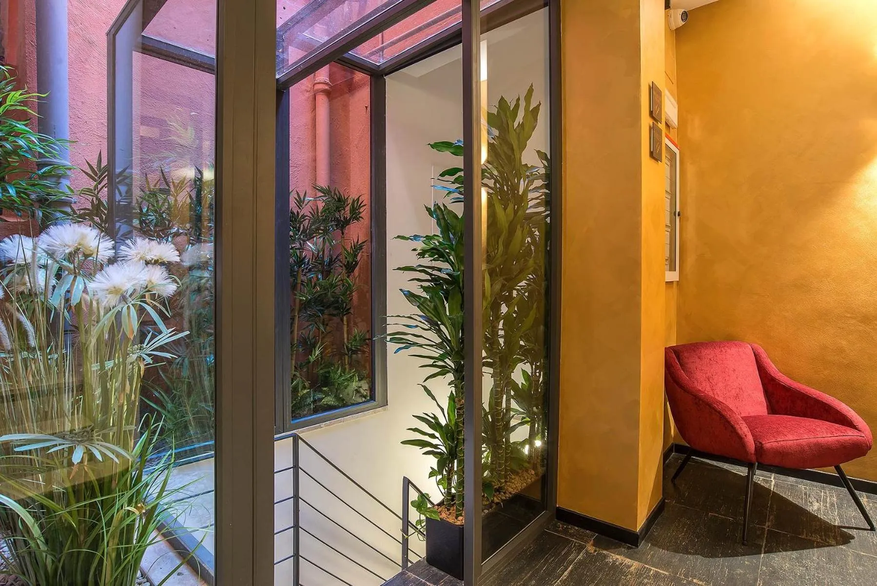 Living room in Navona Essence Hotel